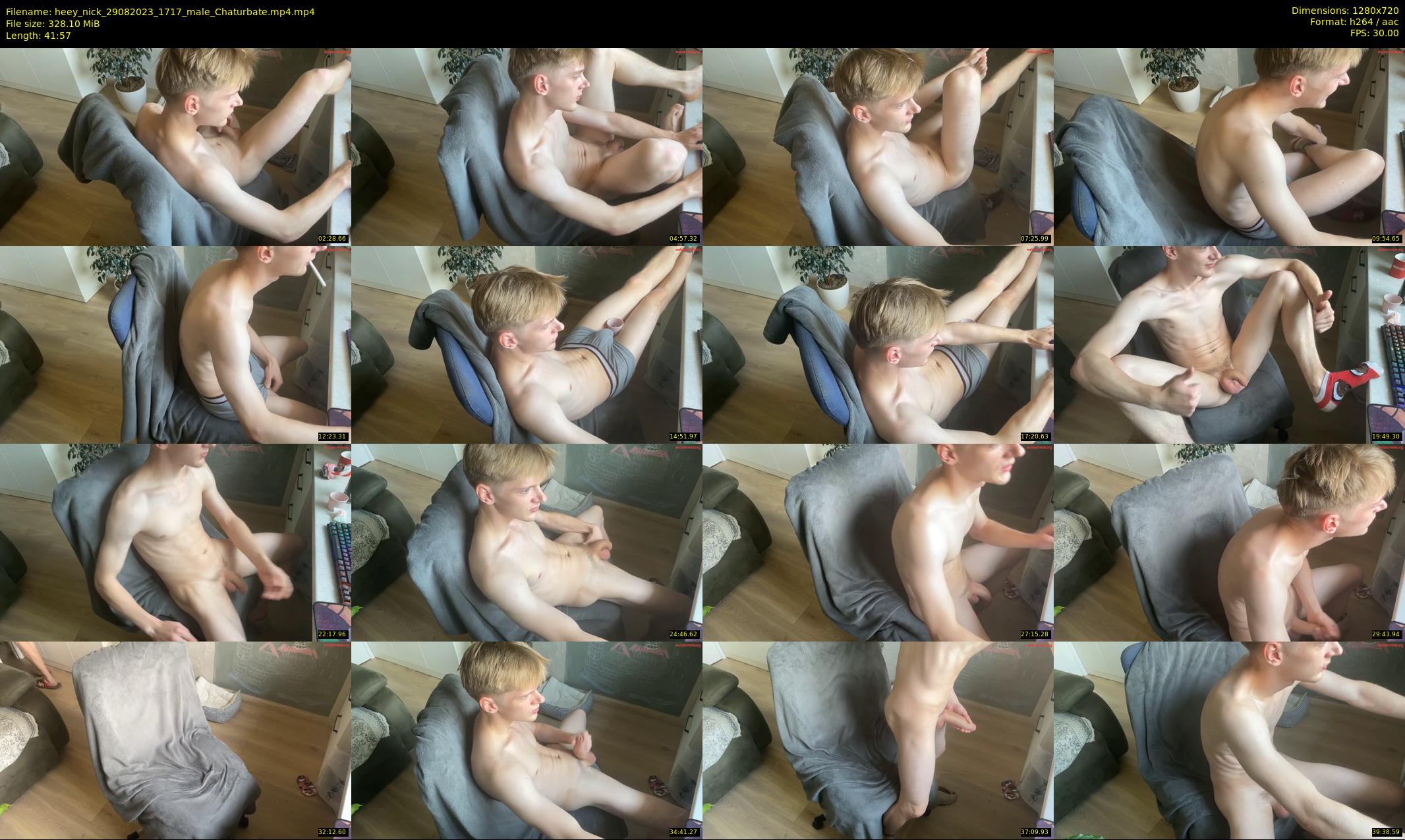 heey_nick — 42 minute Chaturbate male cam show recording, 720p, Aug 29, 2023