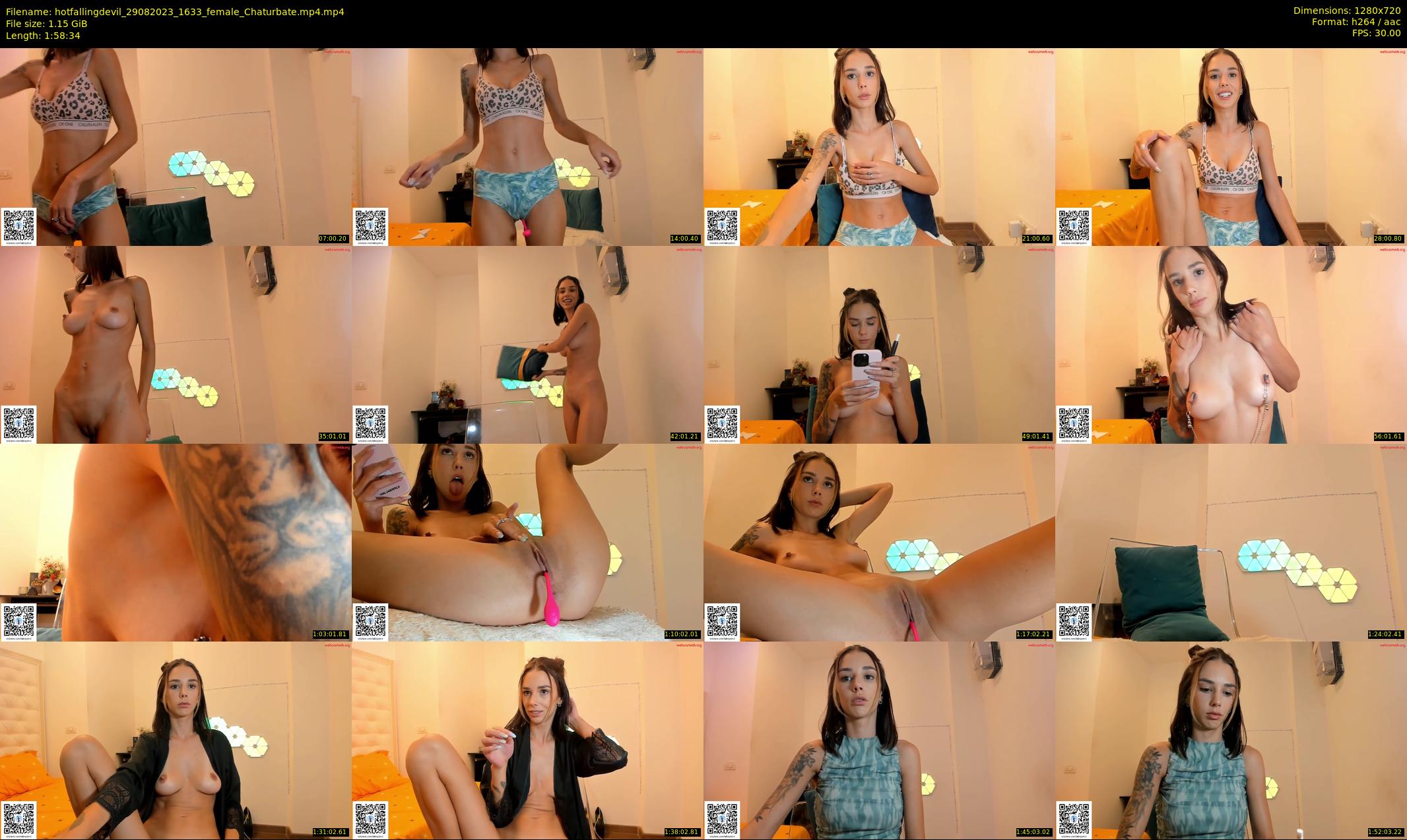 hotfallingdevil — 119 minute Chaturbate female cam show recording, 720p, Aug 29, 2023