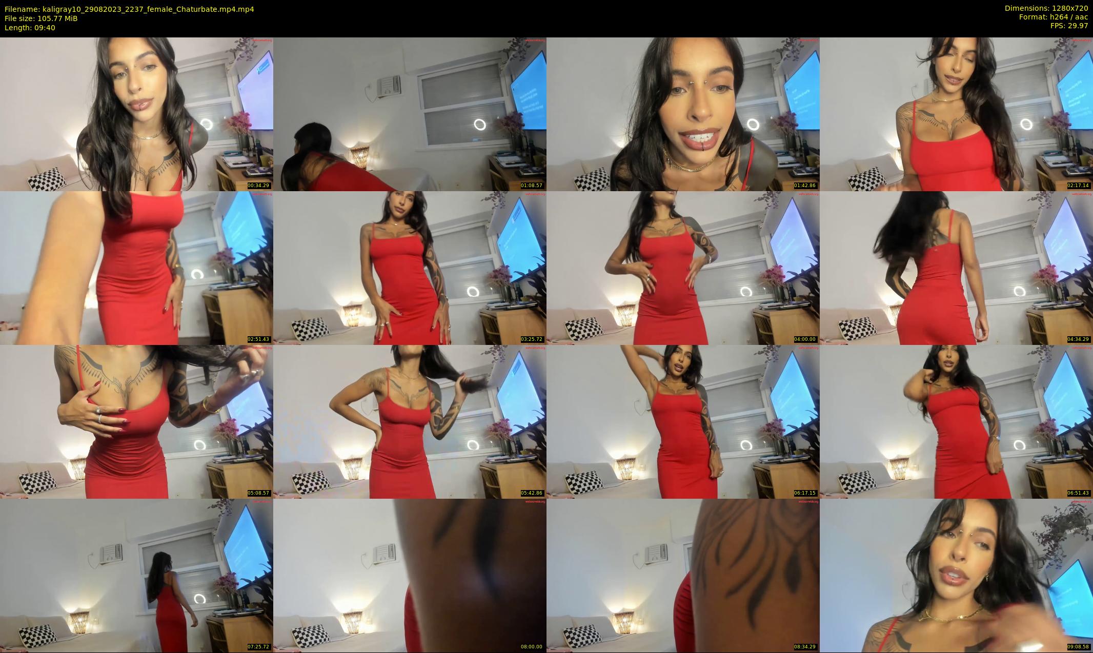 kaligray10 — 10 minute Chaturbate female cam show recording, 720p, Aug 29, 2023