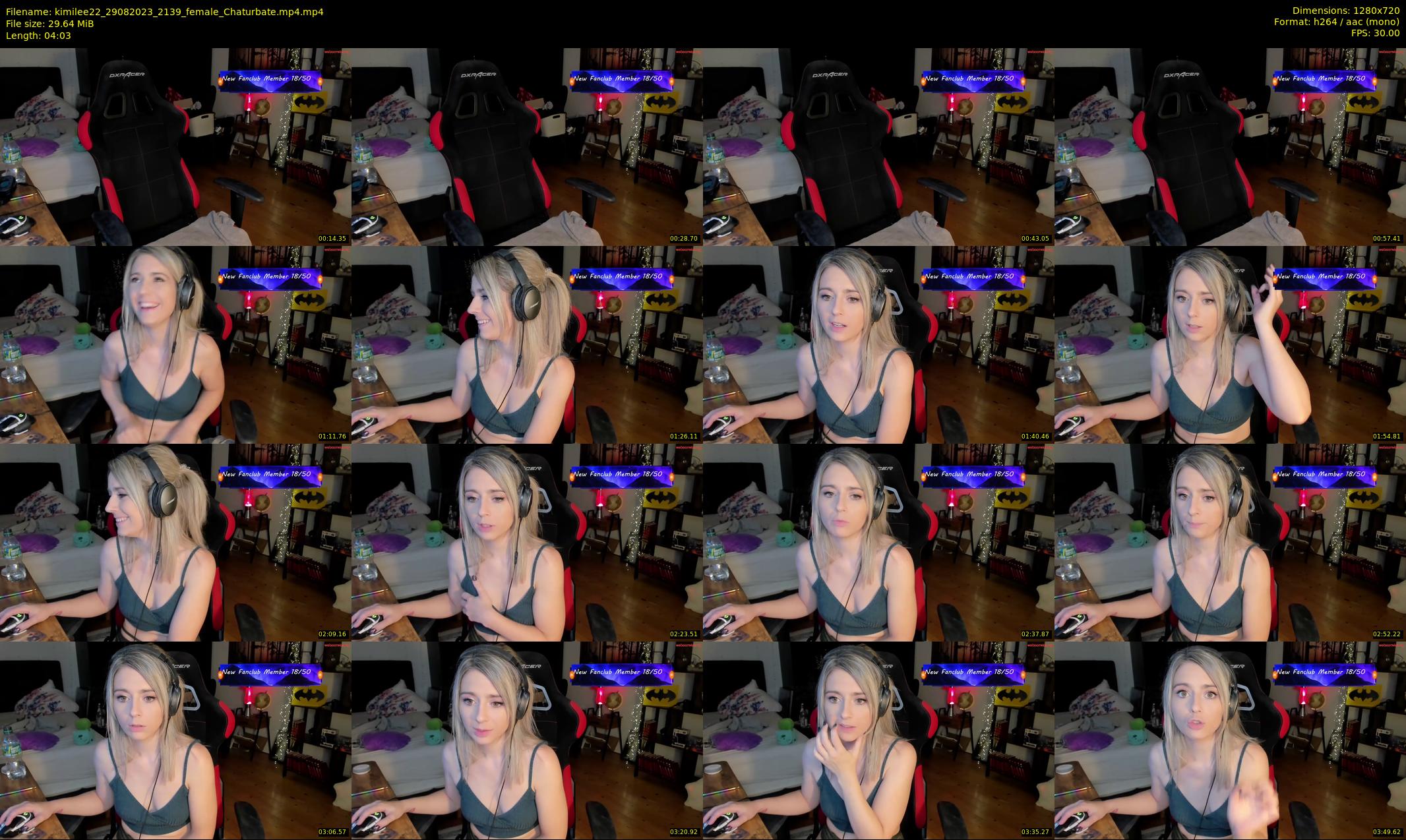 kimilee22 — 5 minute Chaturbate female cam show recording, 720p, Aug 29, 2023