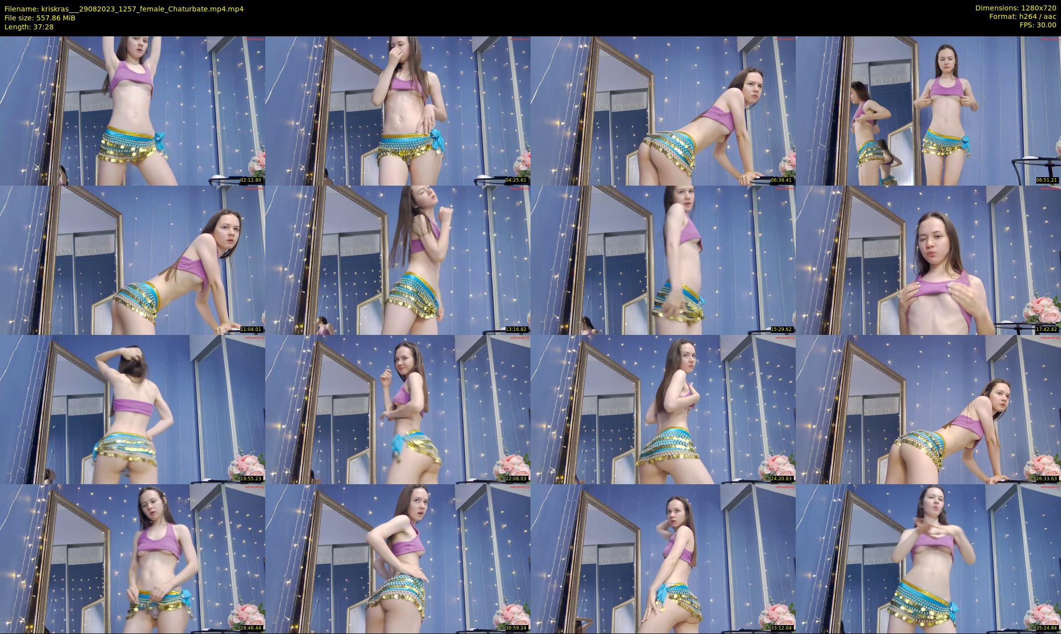 kriskras__ — 38 minute Chaturbate female cam show recording, 720p, Aug 29, 2023
