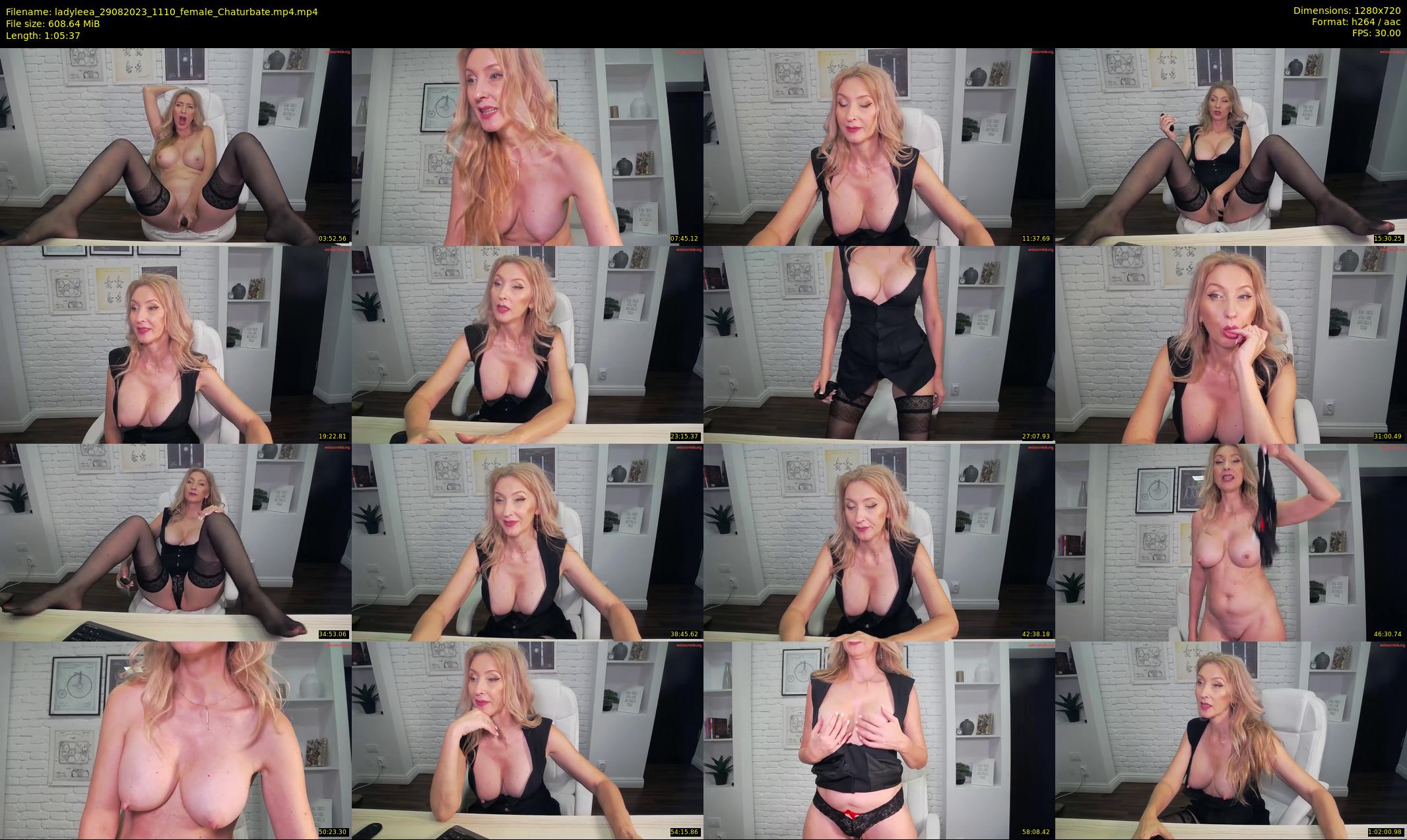 ladyleea — 66 minute Chaturbate female cam show recording, 720p, Aug 29, 2023