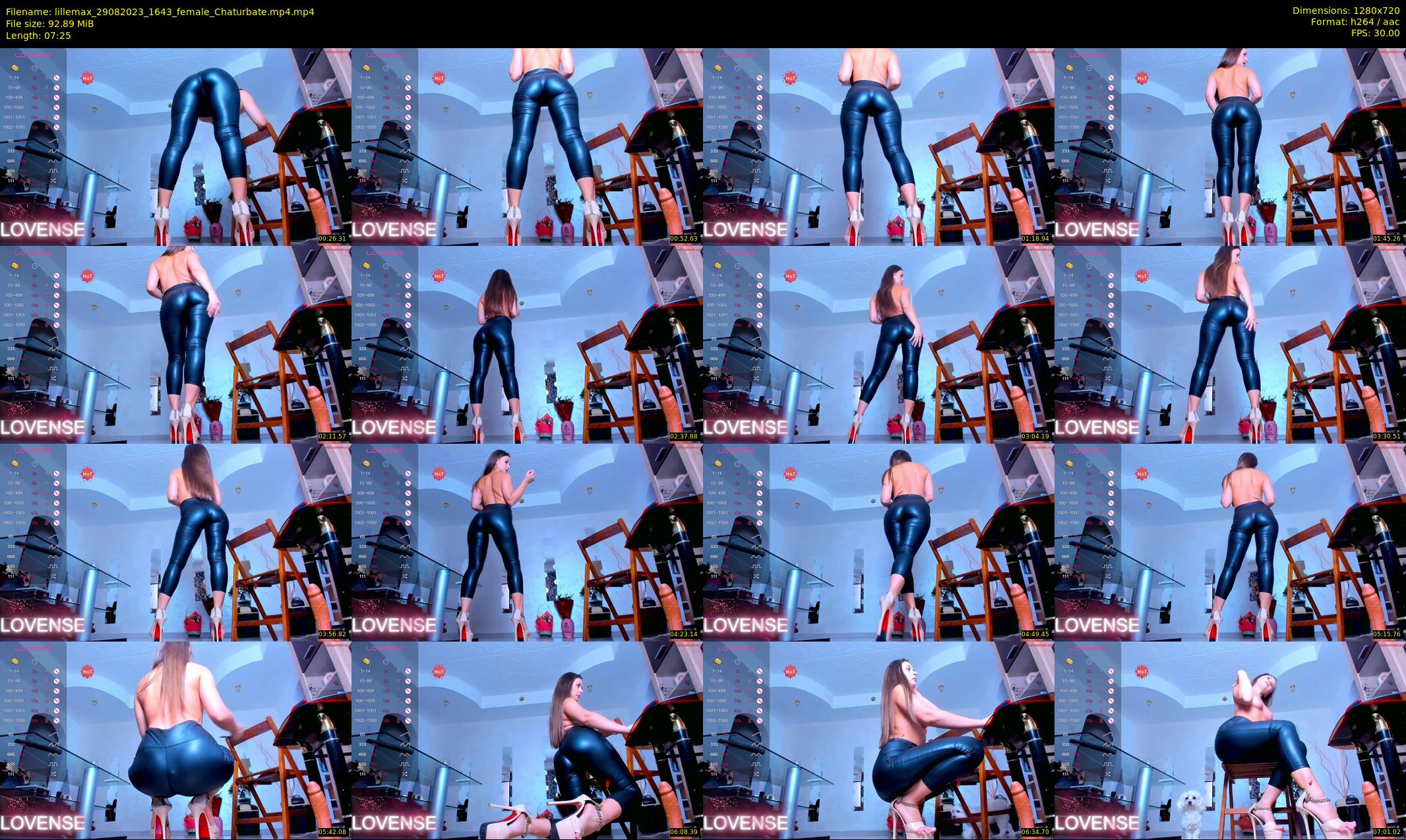 lillemax — 8 minute Chaturbate female cam show recording, 720p, Aug 29, 2023