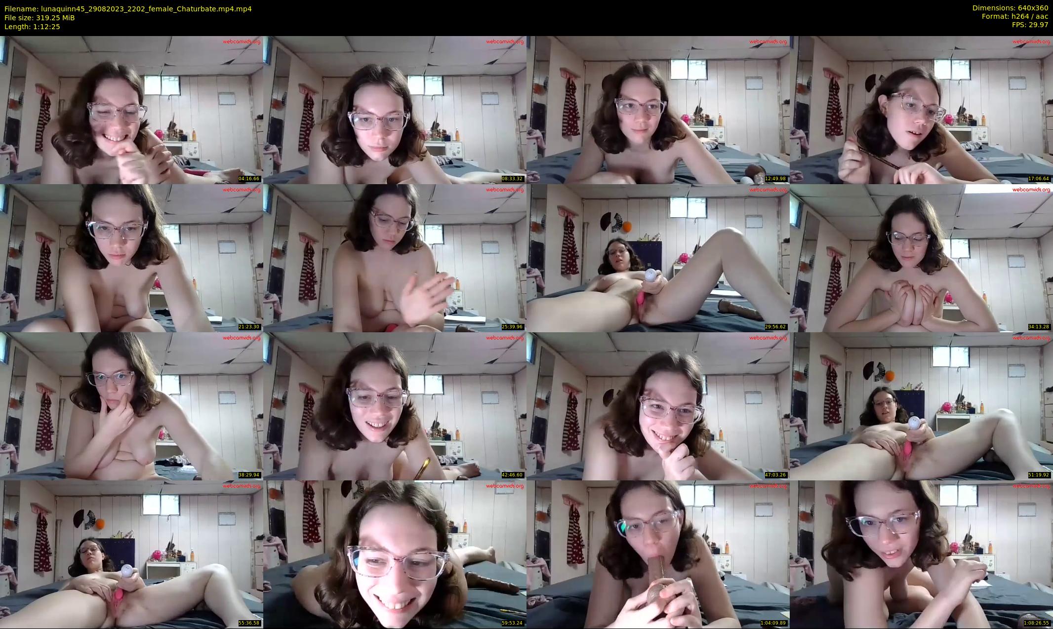 lunaquinn45 — 73 minute Chaturbate female cam show recording, 360p, Aug 29, 2023