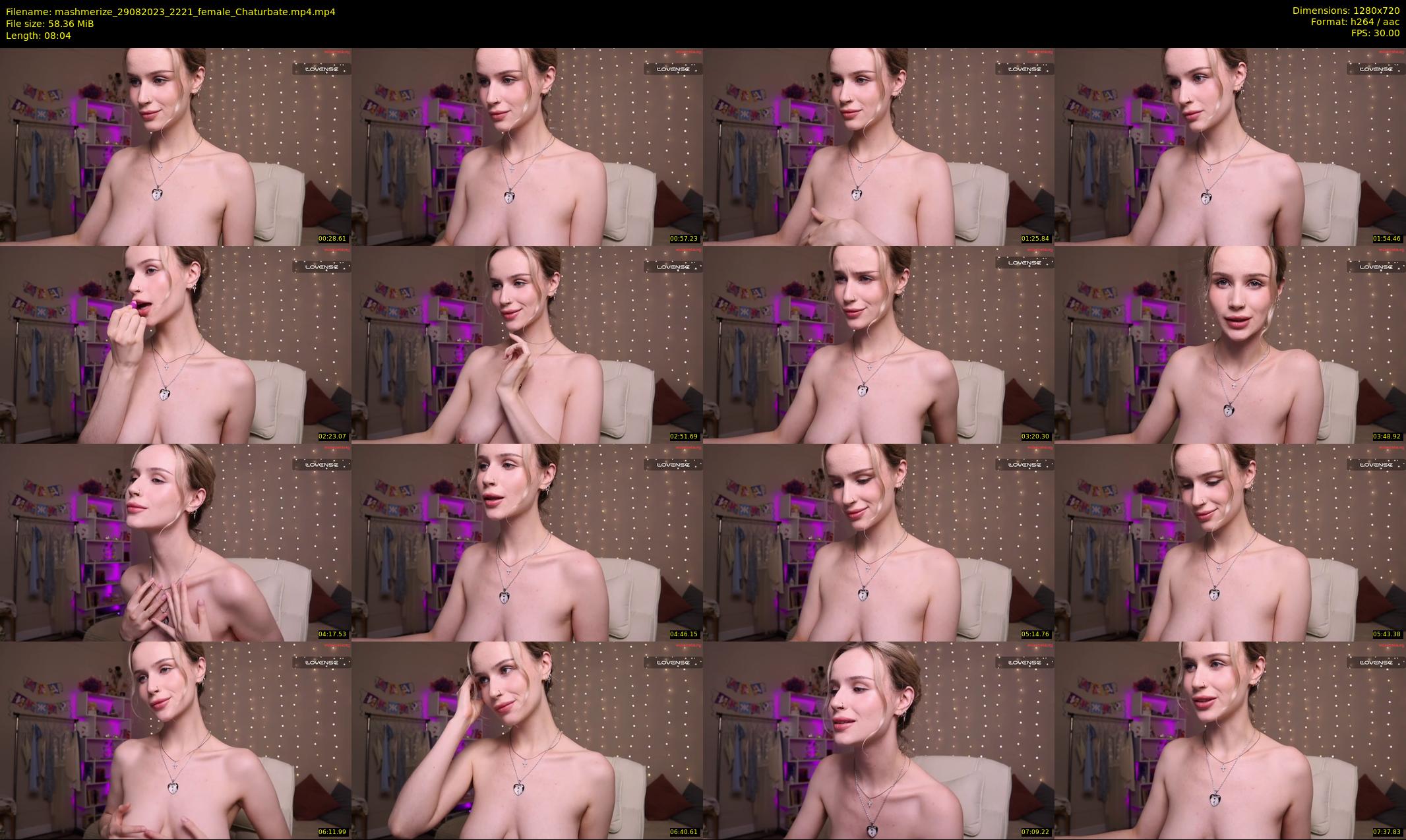 mashmerize — 9 minute Chaturbate female cam show recording, 720p, Aug 29, 2023