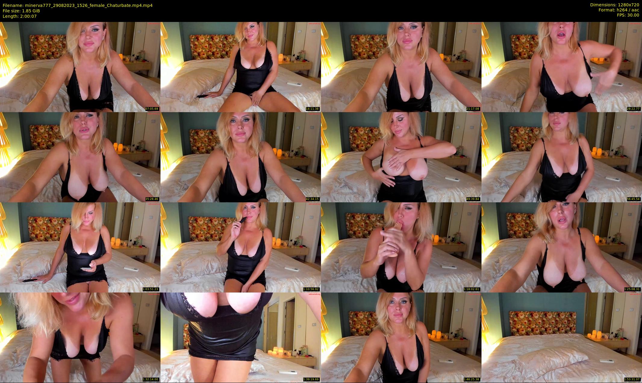 minerva777 — 121 minute Chaturbate female cam show recording, 720p, Aug 29, 2023