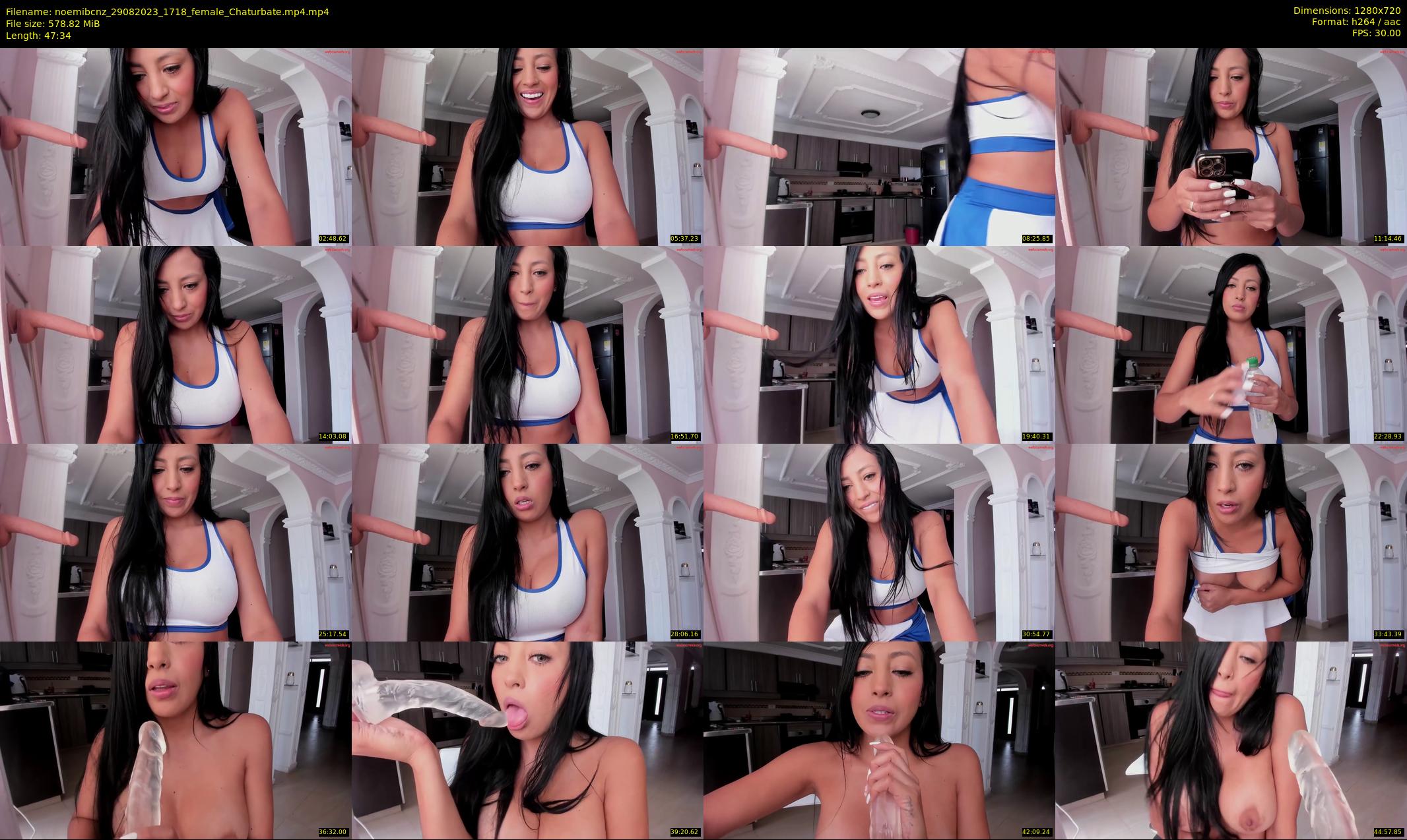 noemibcnz — 48 minute Chaturbate couple cam show recording, 720p, Aug 29, 2023