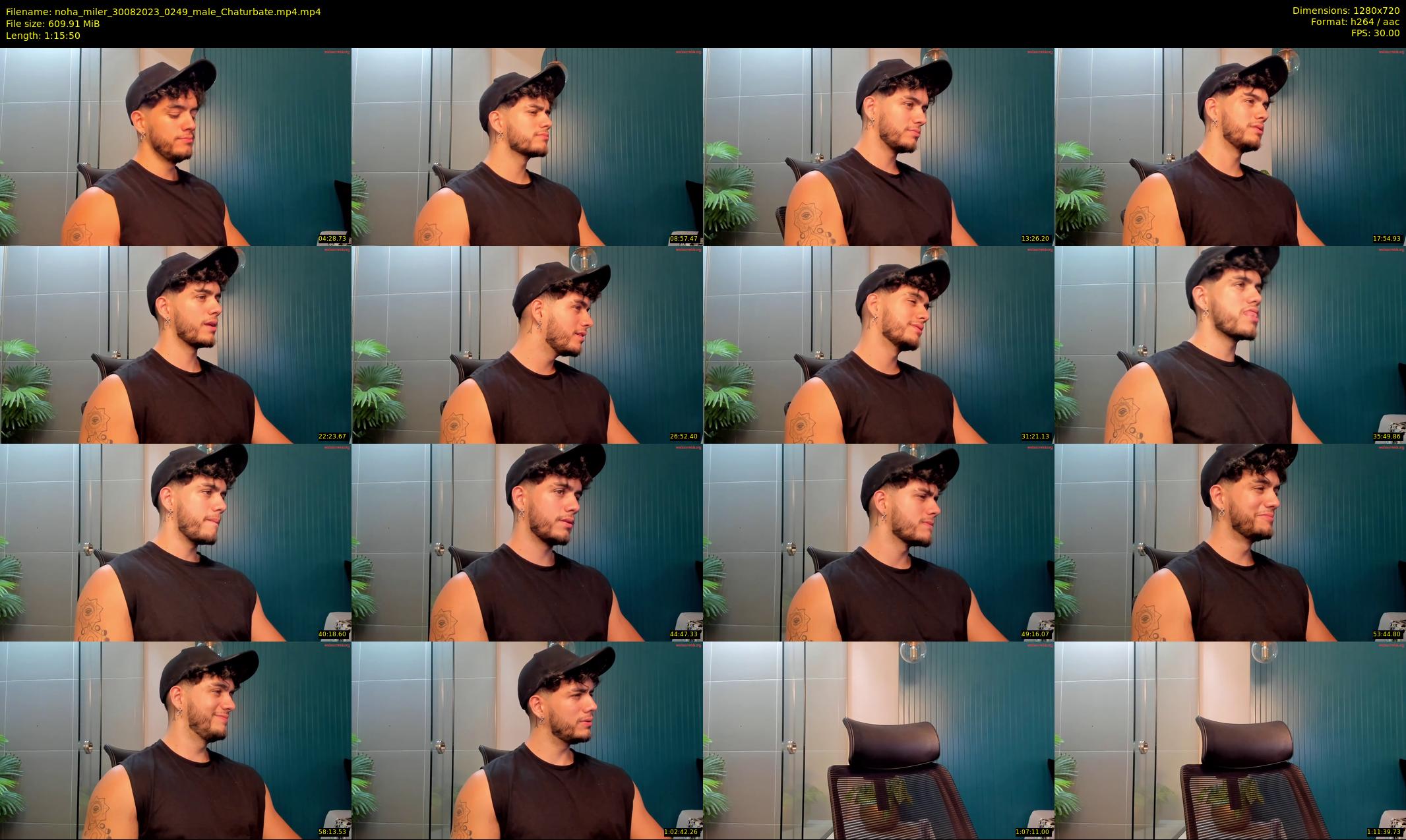 noha_miler — 76 minute Chaturbate male cam show recording, 720p, Aug 30, 2023