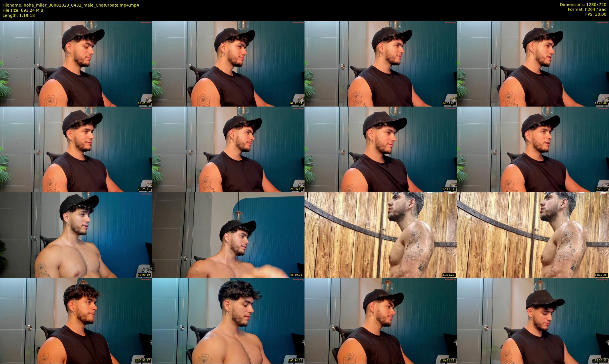 noha_miler — 80 minute Chaturbate male cam show recording, 720p, Aug 30, 2023