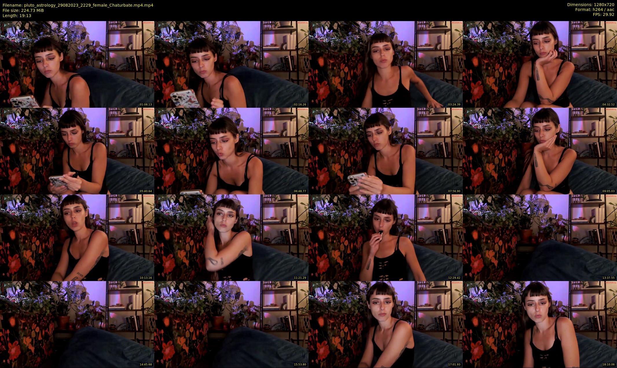 pluto_astrology — 20 minute Chaturbate female cam show recording, 720p, Aug 29, 2023