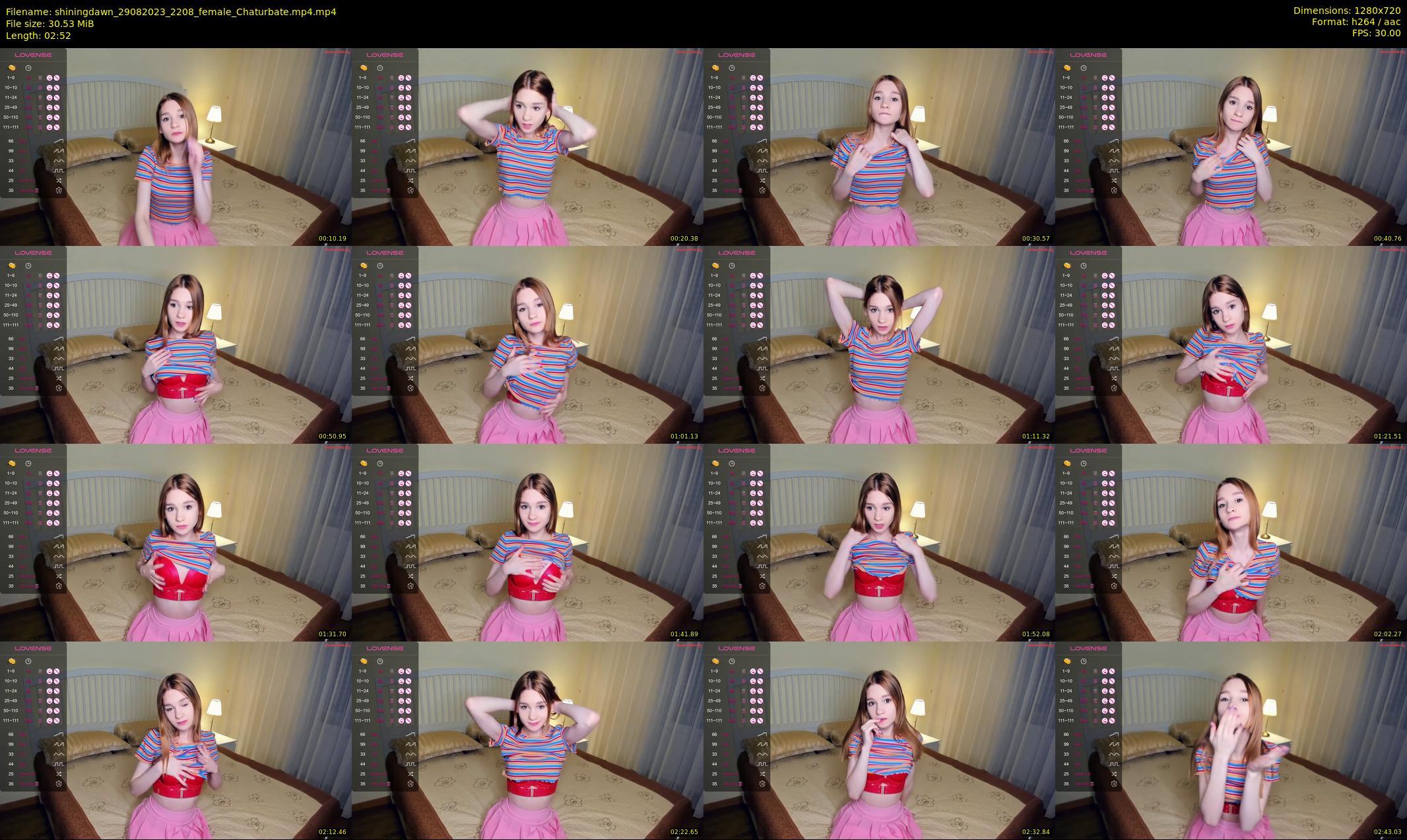 shiningdawn — 3 minute Chaturbate female cam show recording, 720p, Aug 29, 2023