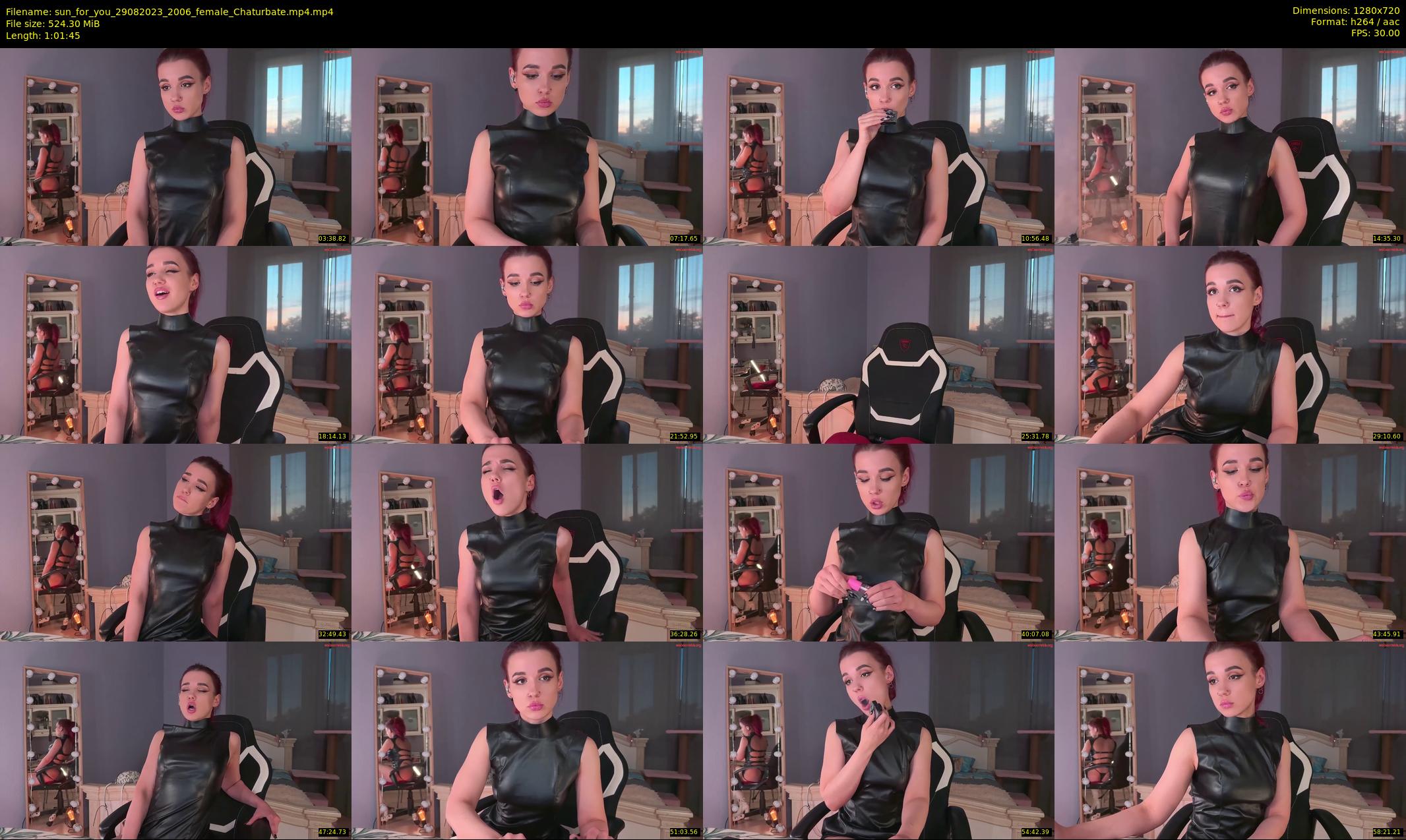 sun_for_you — 62 minute Chaturbate female cam show recording, 720p, Aug 29, 2023