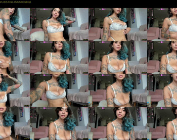 tattoo_ninja_kitty — 3 minute Chaturbate female cam show recording, 720p, Aug 29, 2023