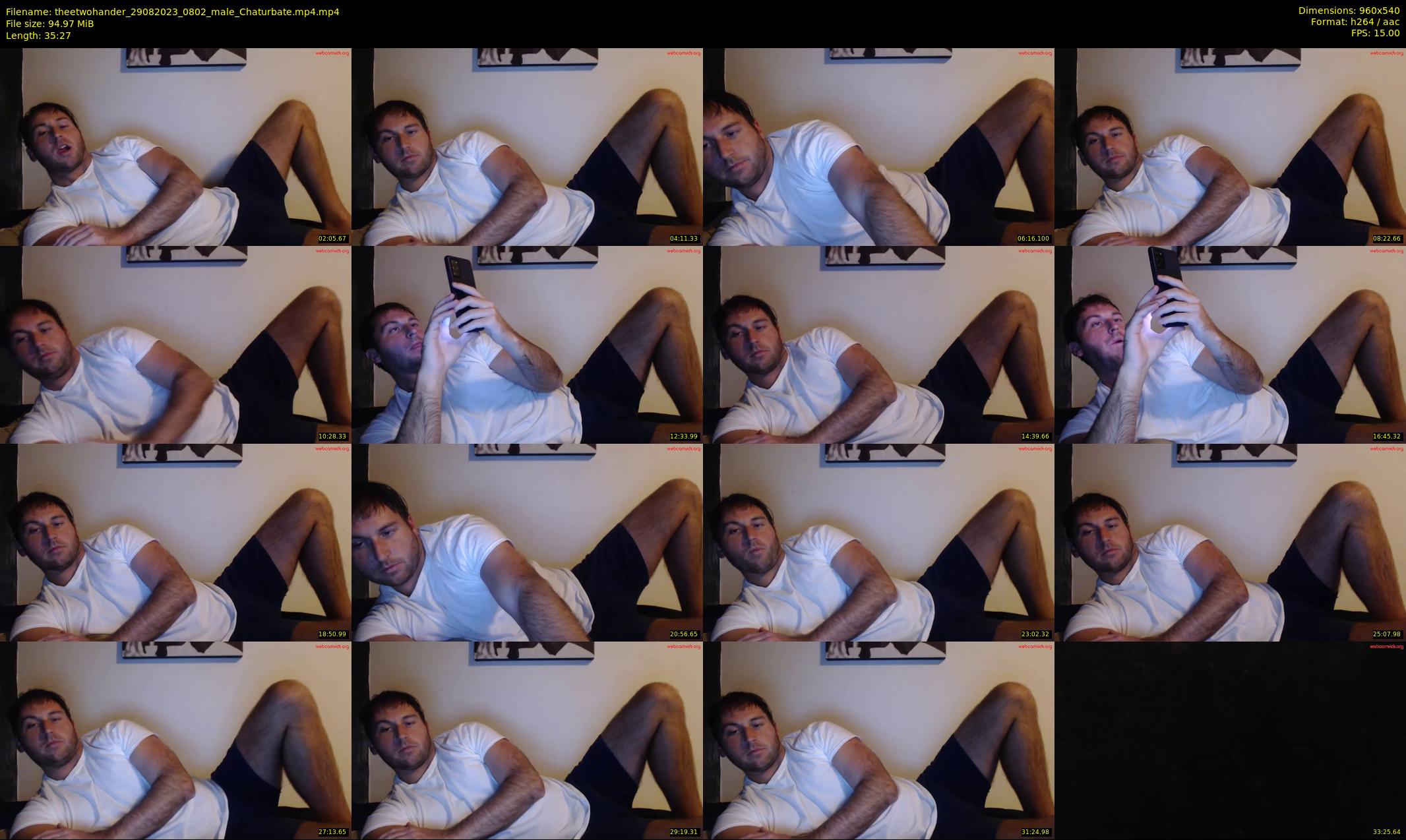 theetwohander — 36 minute Chaturbate male cam show recording, 480p, Aug 29, 2023