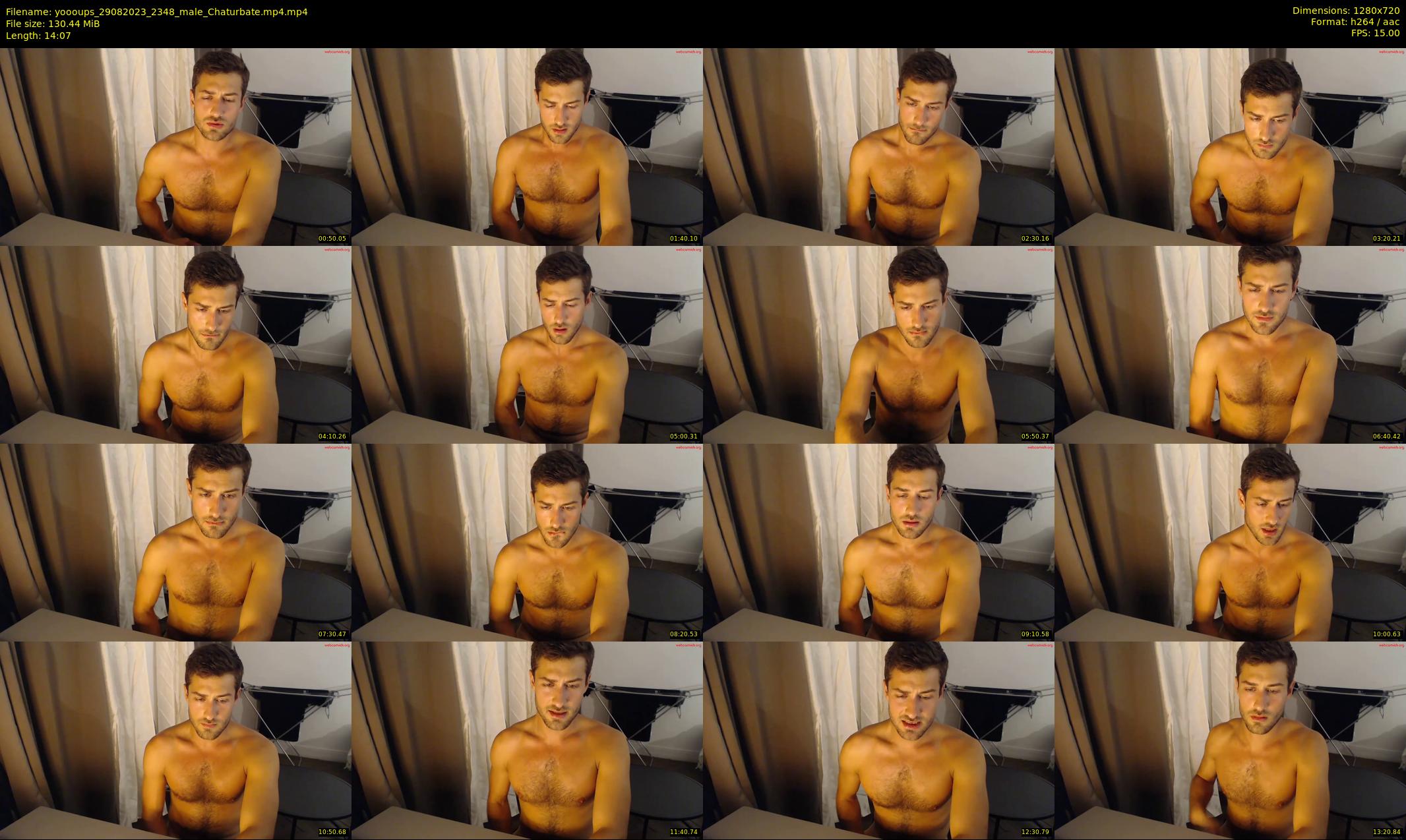 yoooups — 15 minute Chaturbate male cam show recording, 720p, Aug 29, 2023