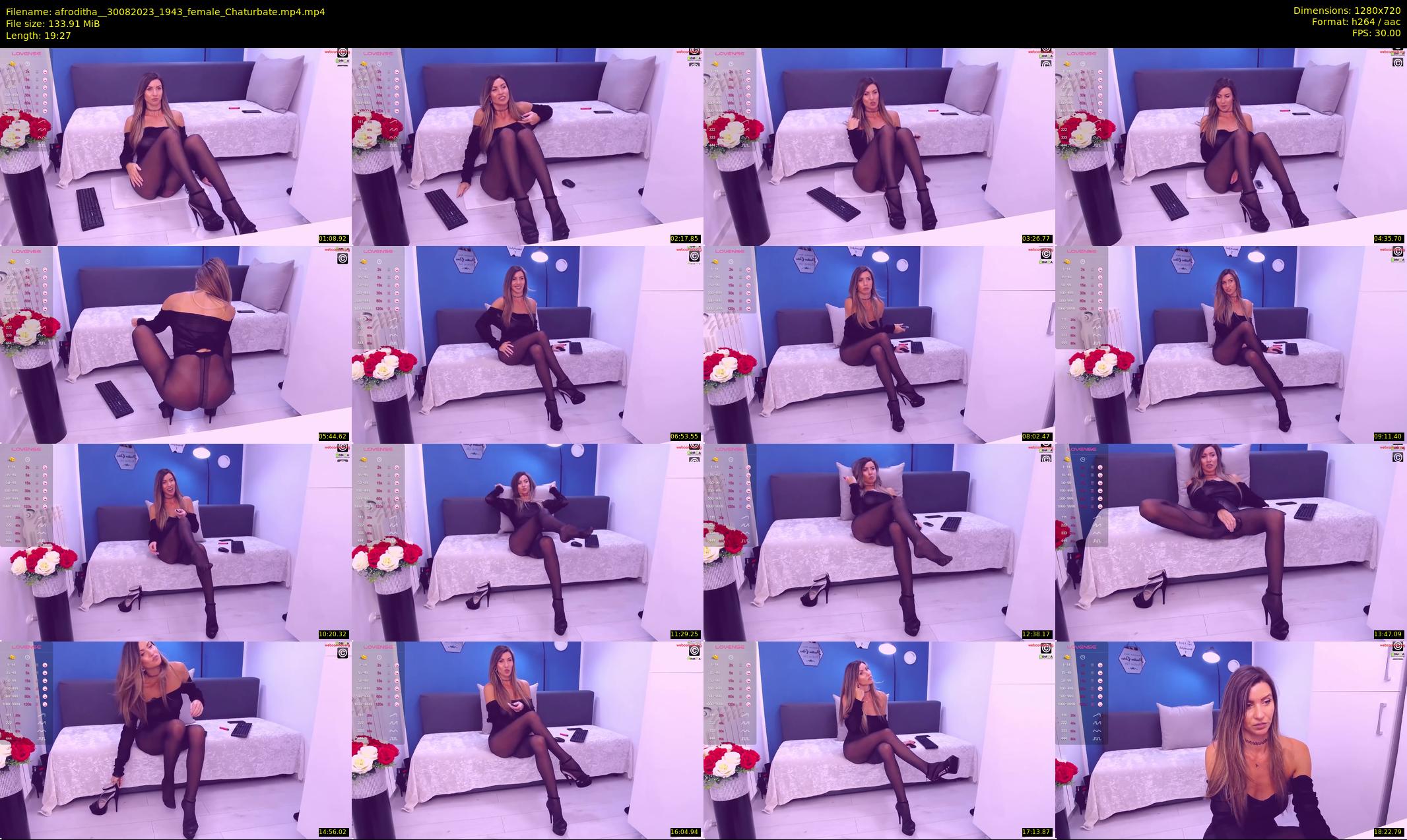 afroditha_ — 20 minute Chaturbate female cam show recording, 720p, Aug 30, 2023