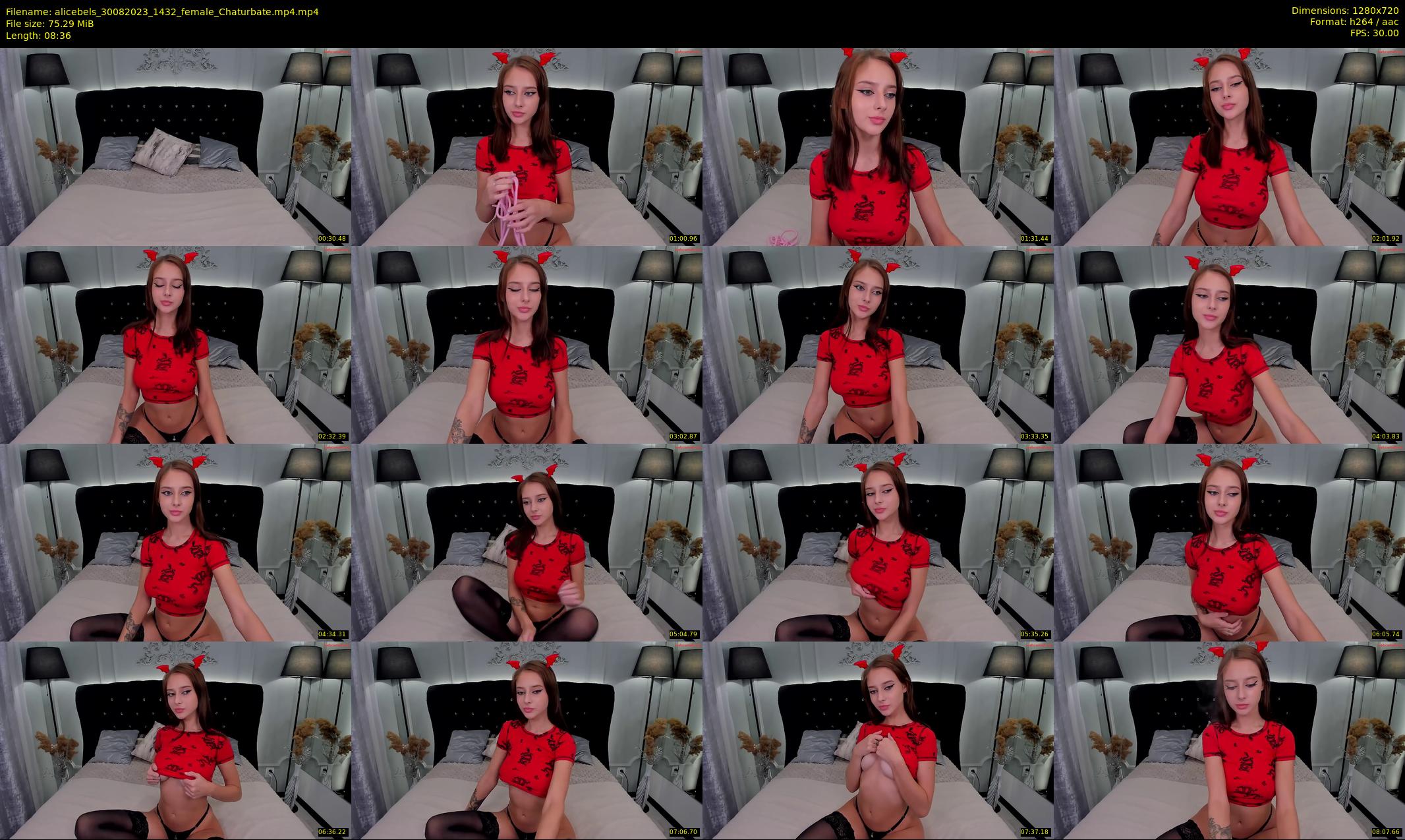 alicebels — 9 minute Chaturbate female cam show recording, 720p, Aug 30, 2023