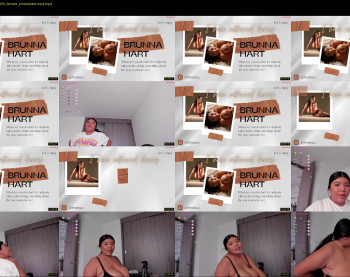 brunnahart — 24 minute Chaturbate female cam show recording, 720p, Aug 31, 2023