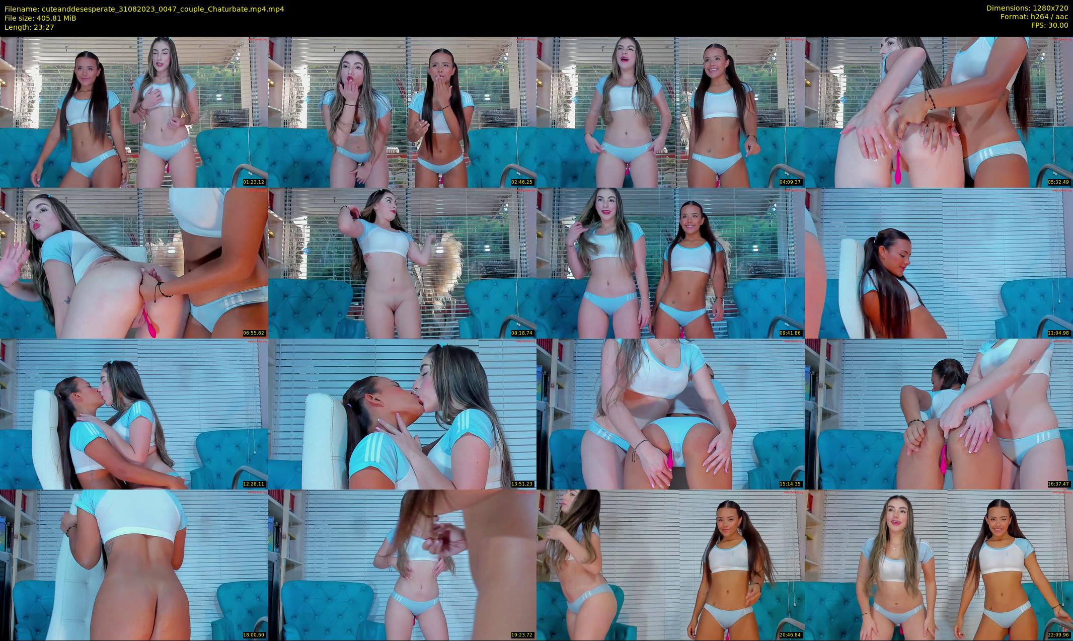 cuteanddesesperate — 24 minute Chaturbate female cam show recording, 720p, Aug 31, 2023