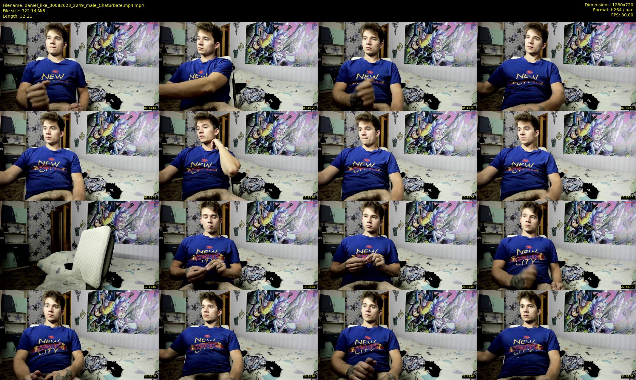 daniel_like — 33 minute Chaturbate male cam show recording, 720p, Aug 30, 2023
