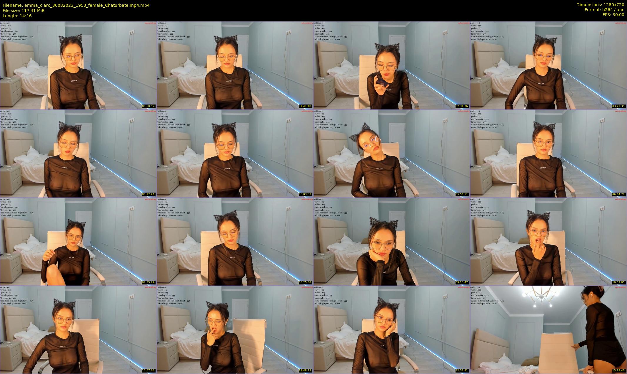 emma_clarc — 15 minute Chaturbate female cam show recording, 720p, Aug 30, 2023
