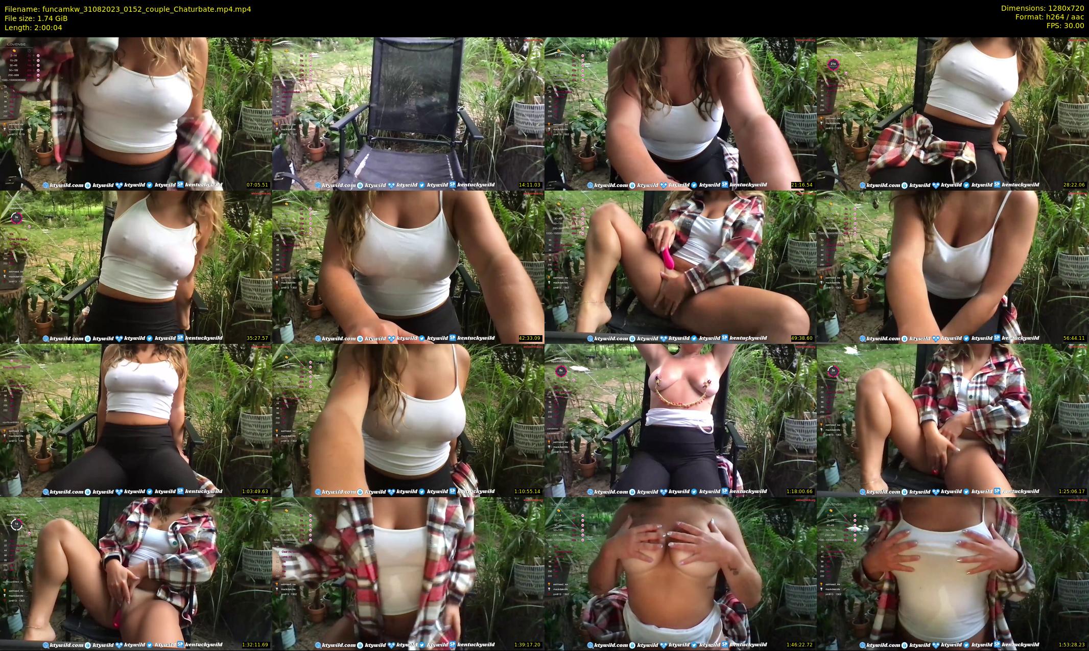 funcamkw — 121 minute Chaturbate female cam show recording, 720p, Aug 31, 2023