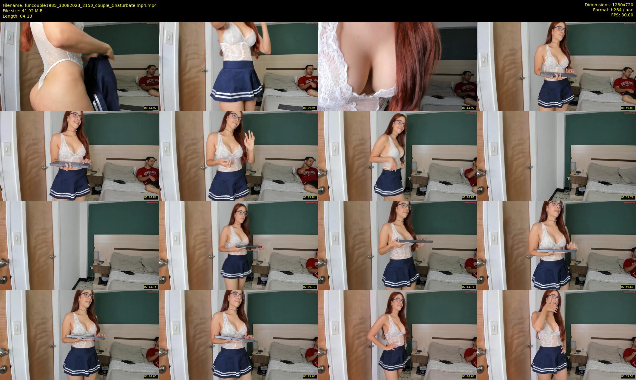 funcouple1985 — 5 minute Chaturbate couple cam show recording, 720p, Aug 30, 2023