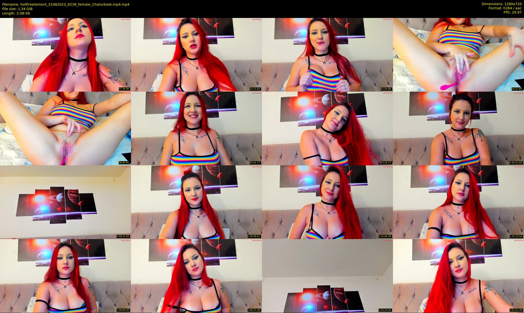 hotfireelement — 129 minute Chaturbate couple cam show recording, 720p, Aug 31, 2023