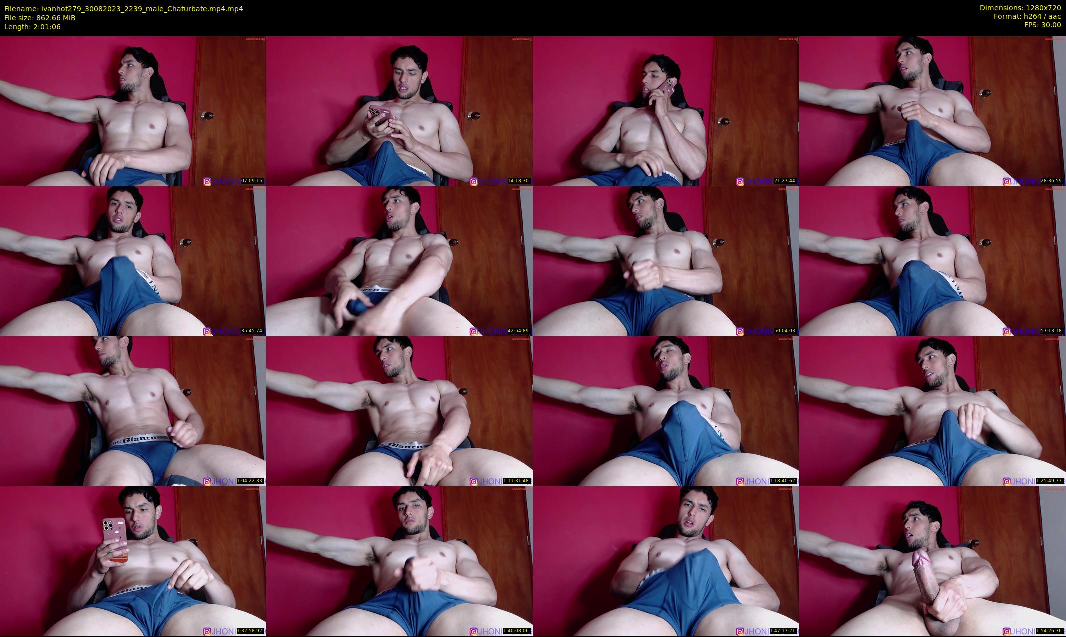 ivanhot279 — 122 minute Chaturbate male cam show recording, 720p, Aug 30, 2023