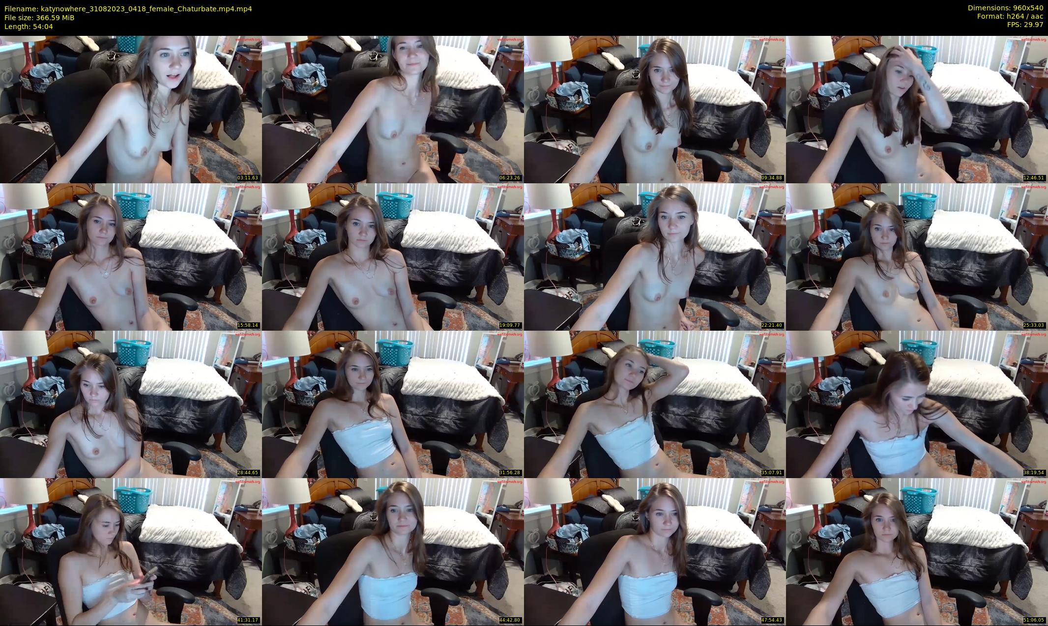 katynowhere — 55 minute Chaturbate female cam show recording, 480p, Aug 31, 2023