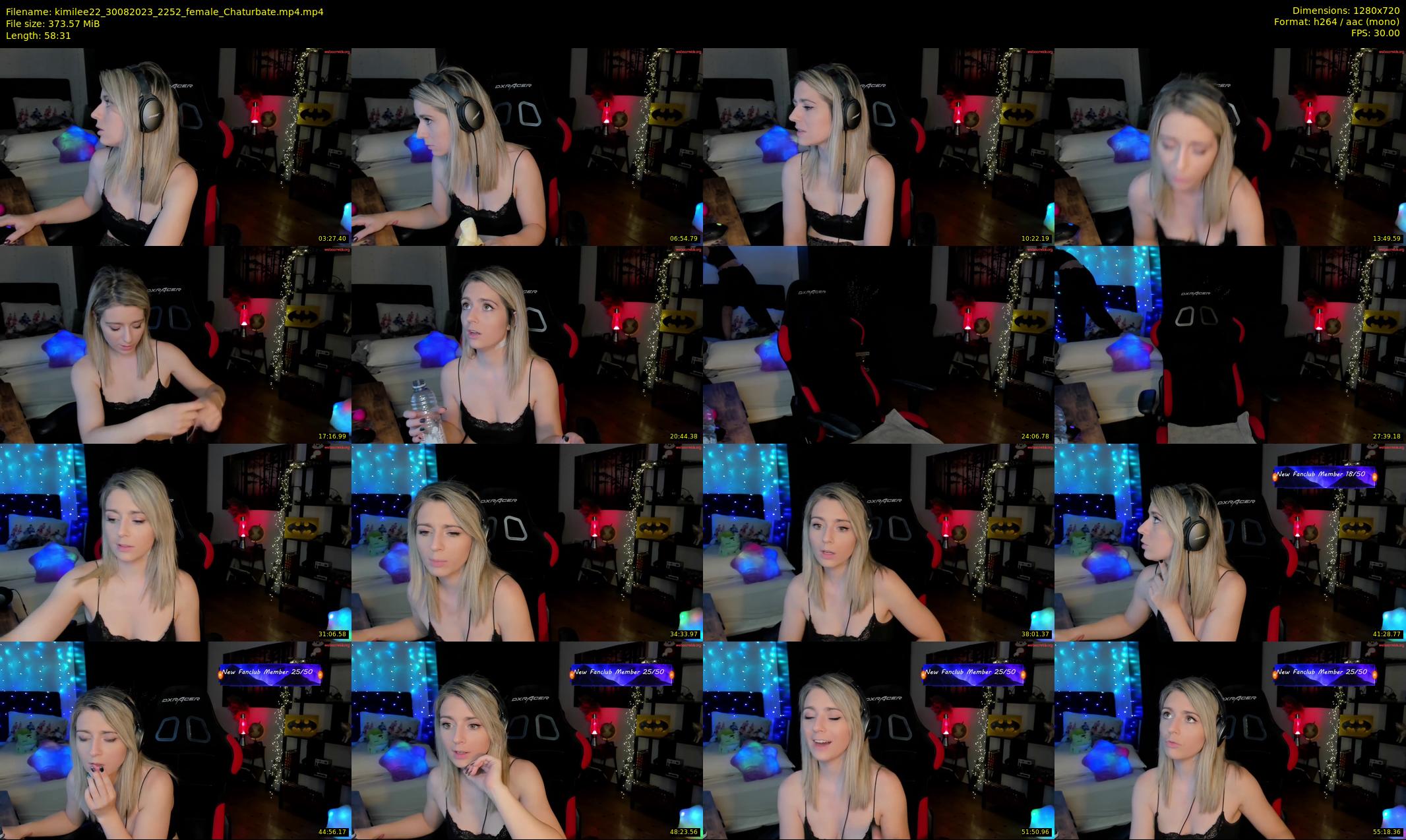kimilee22 — 59 minute Chaturbate female cam show recording, 720p, Aug 30, 2023