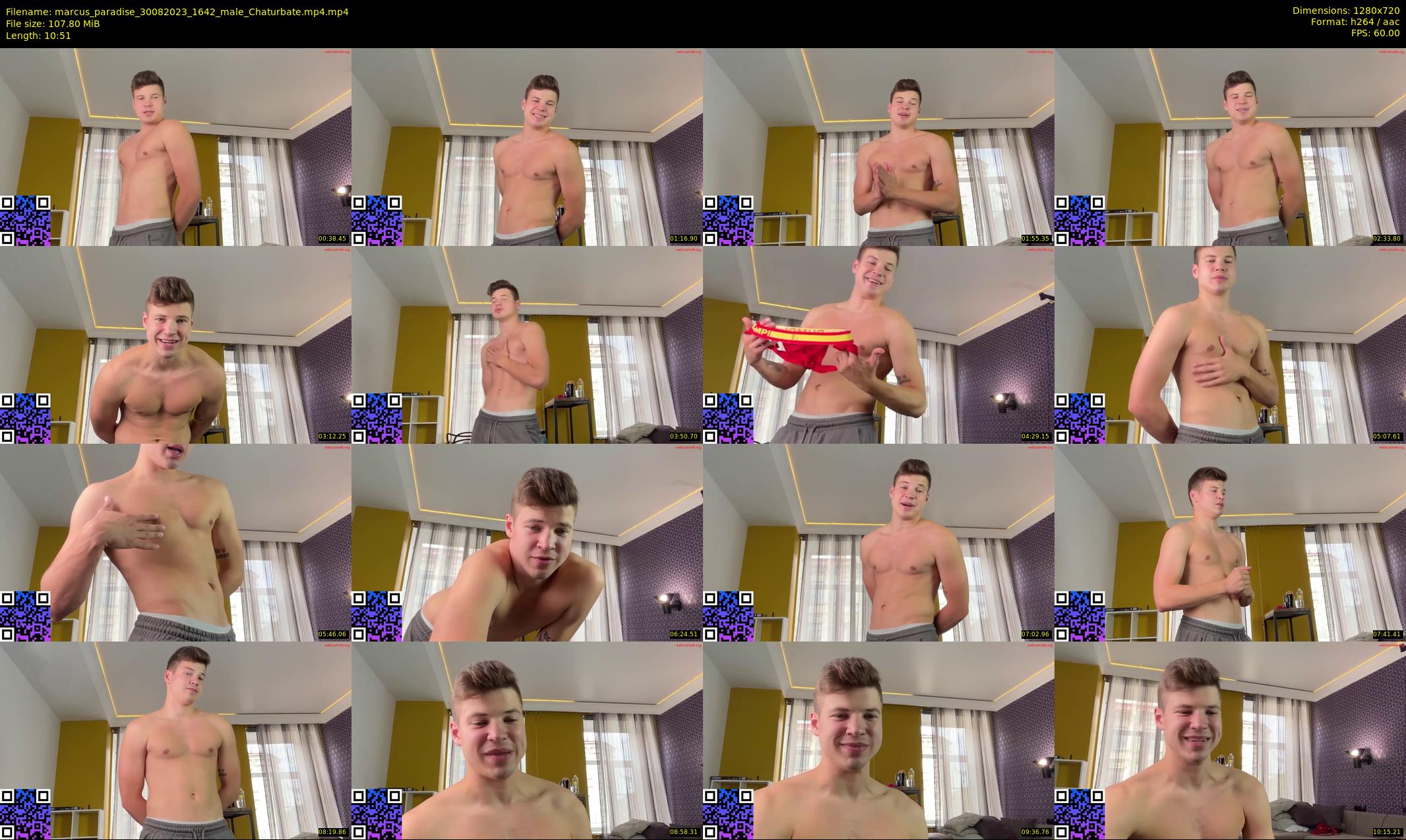 marcus_paradise — 11 minute Chaturbate male cam show recording, 720p, Aug 30, 2023