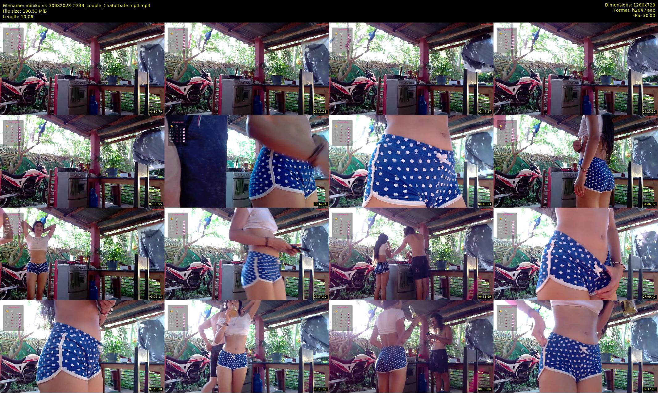 minikunis — 11 minute Chaturbate couple cam show recording, 720p, Aug 30, 2023