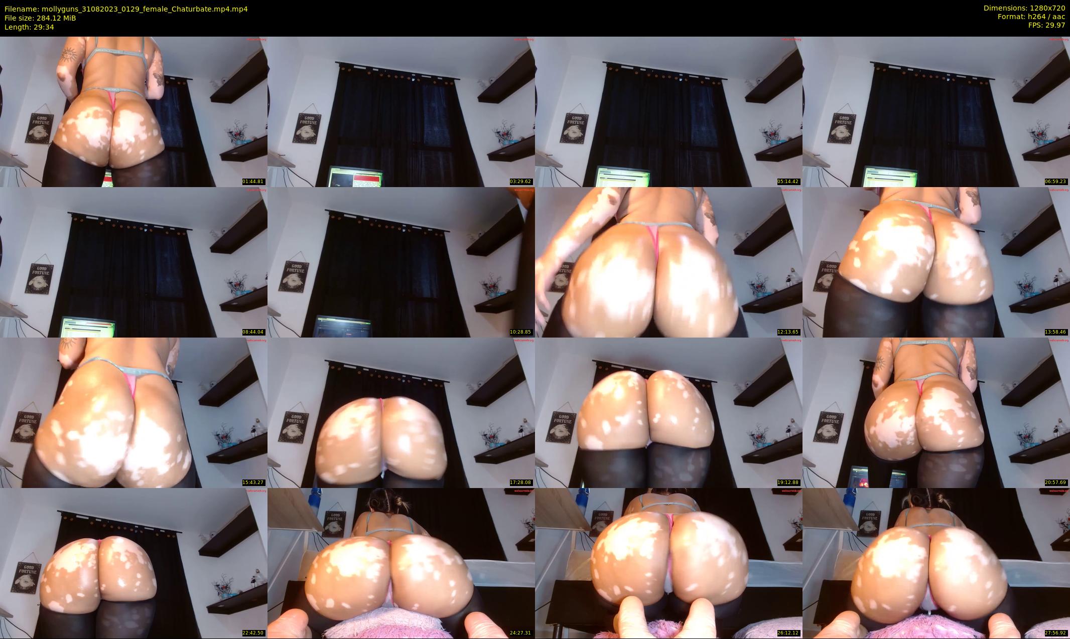 mollyguns — 30 minute Chaturbate female cam show recording, 720p, Aug 31, 2023