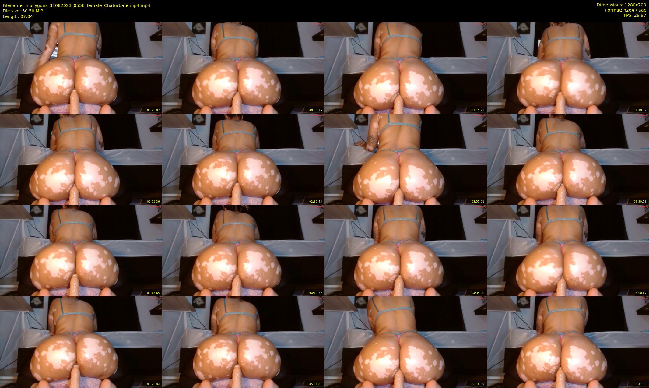 mollyguns — 8 minute Chaturbate female cam show recording, 720p, Aug 31, 2023