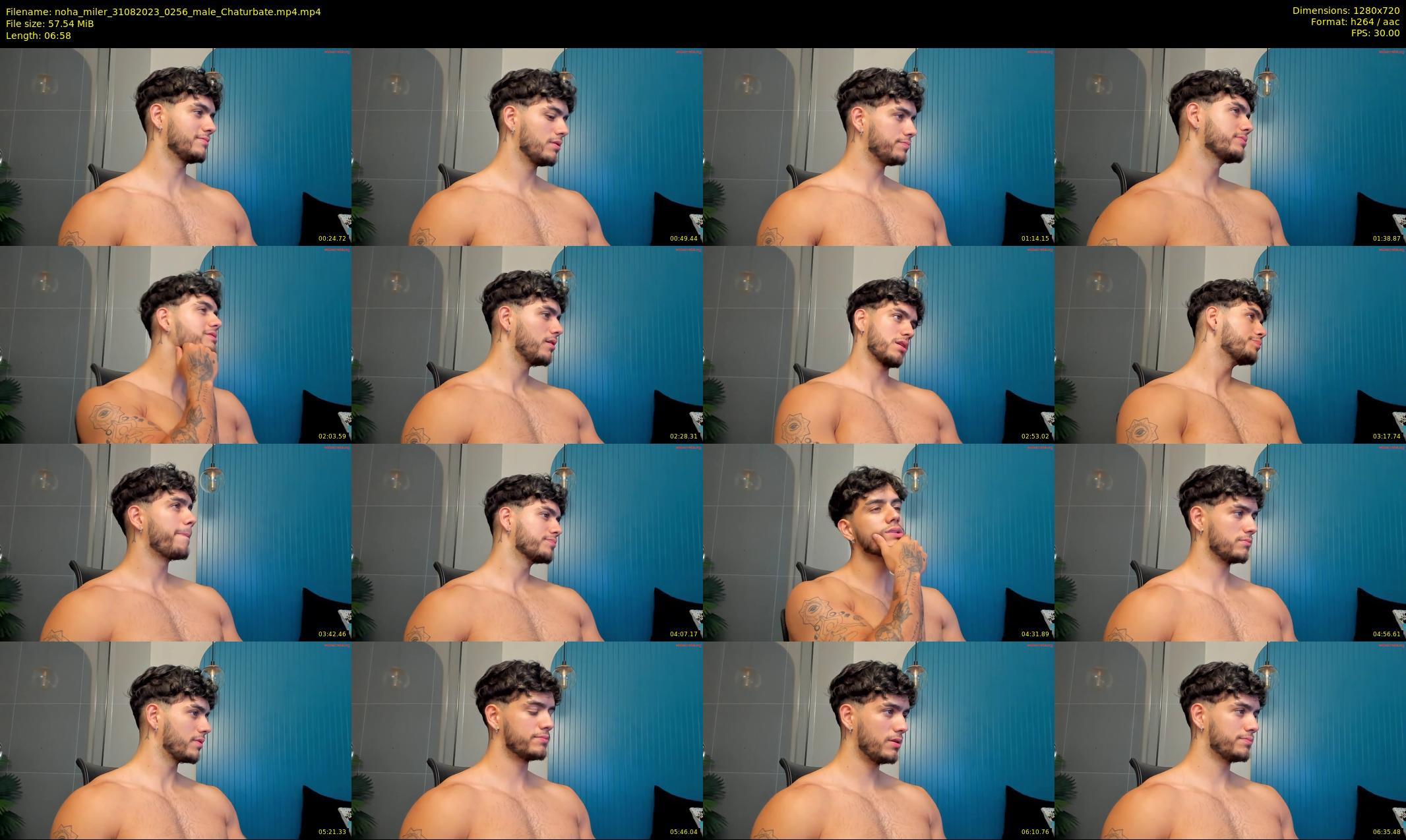 noha_miler — 7 minute Chaturbate male cam show recording, 720p, Aug 31, 2023