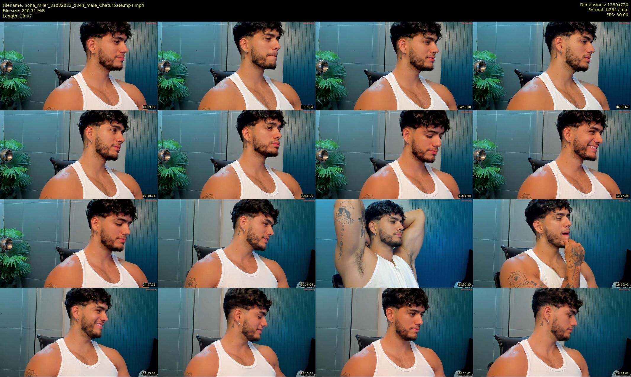 noha_miler — 29 minute Chaturbate male cam show recording, 720p, Aug 31, 2023