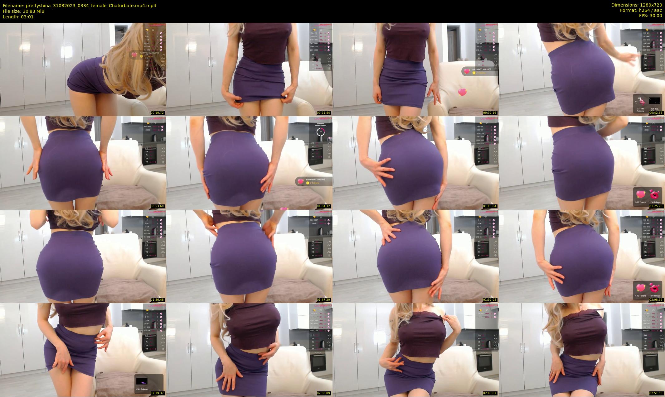 prettyshina — 4 minute Chaturbate female cam show recording, 720p, Aug 31, 2023