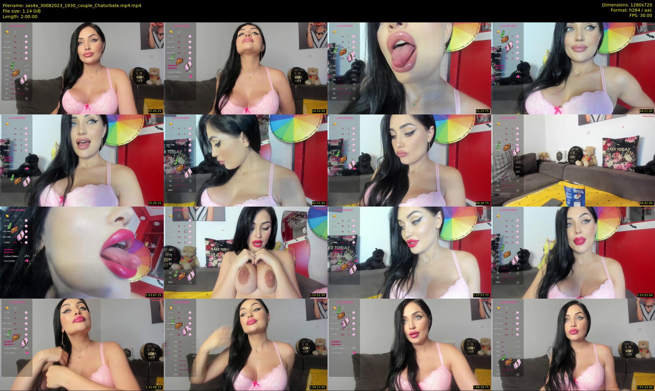 sas4a — 120 minute Chaturbate female cam show recording, 720p, Aug 30, 2023
