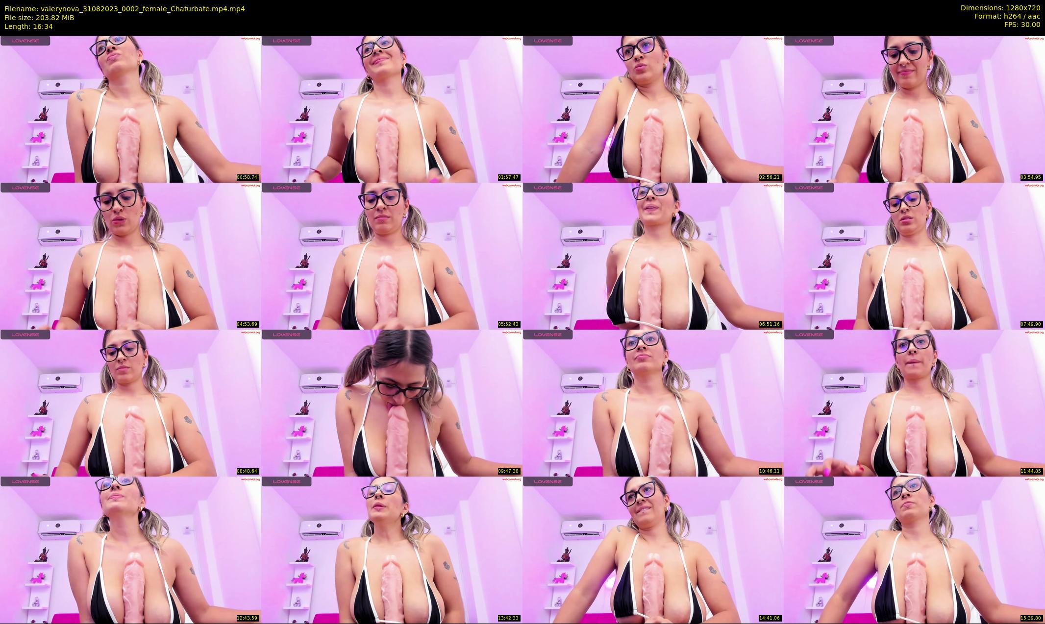 valerynova — 17 minute Chaturbate female cam show recording, 720p, Aug 31, 2023