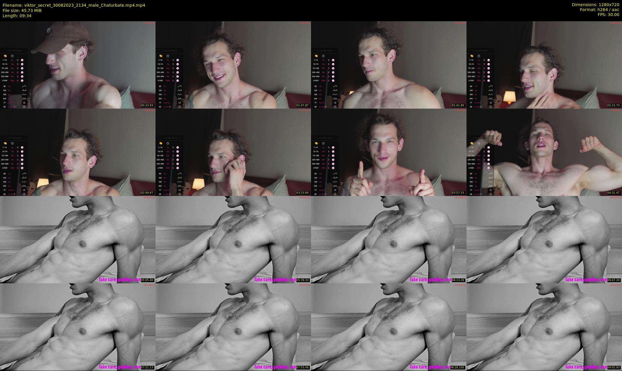 viktor_secret — 10 minute Chaturbate male cam show recording, 720p, Aug 30, 2023