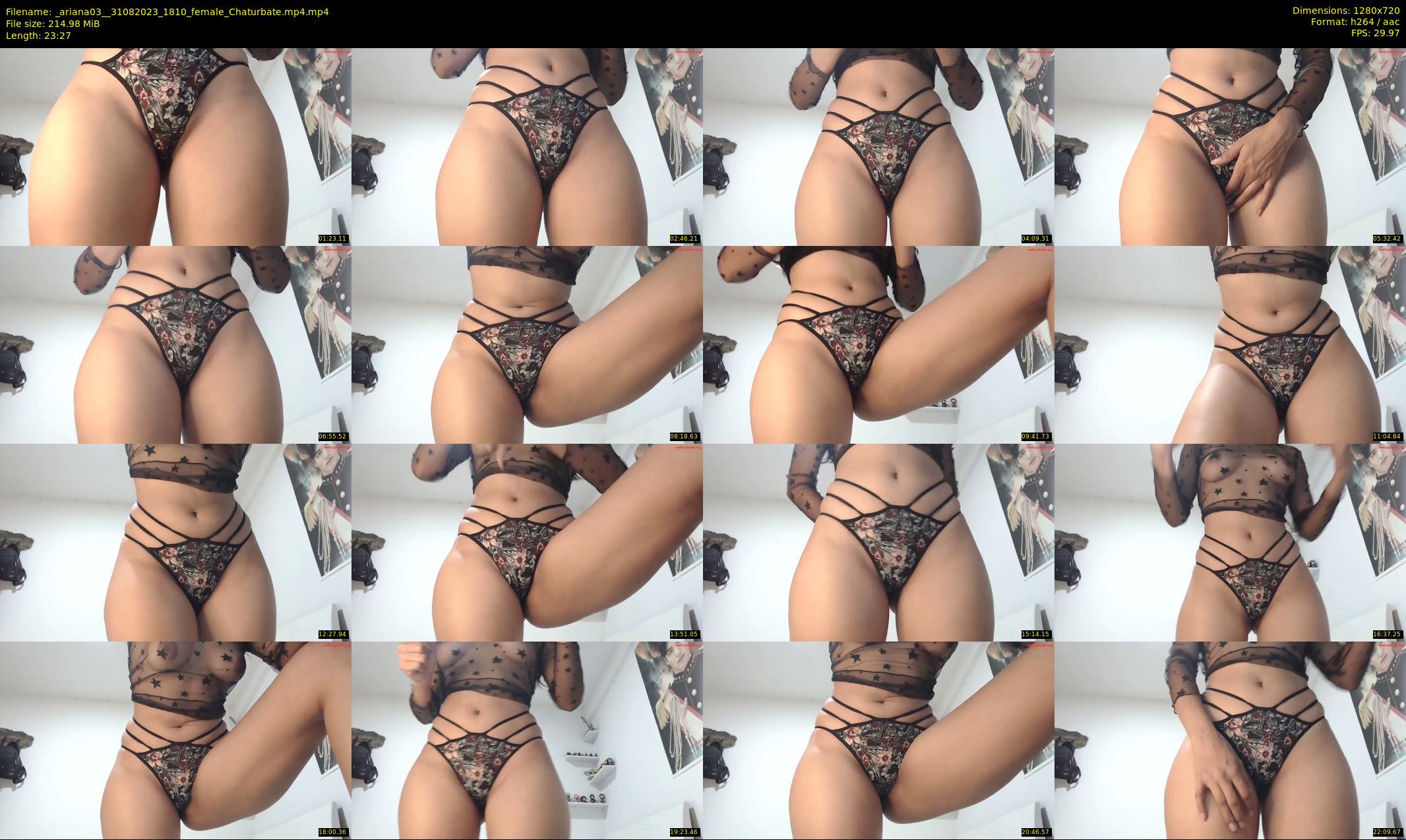 _ariana03_ — 24 minute Chaturbate female cam show recording, 720p, Aug 31, 2023