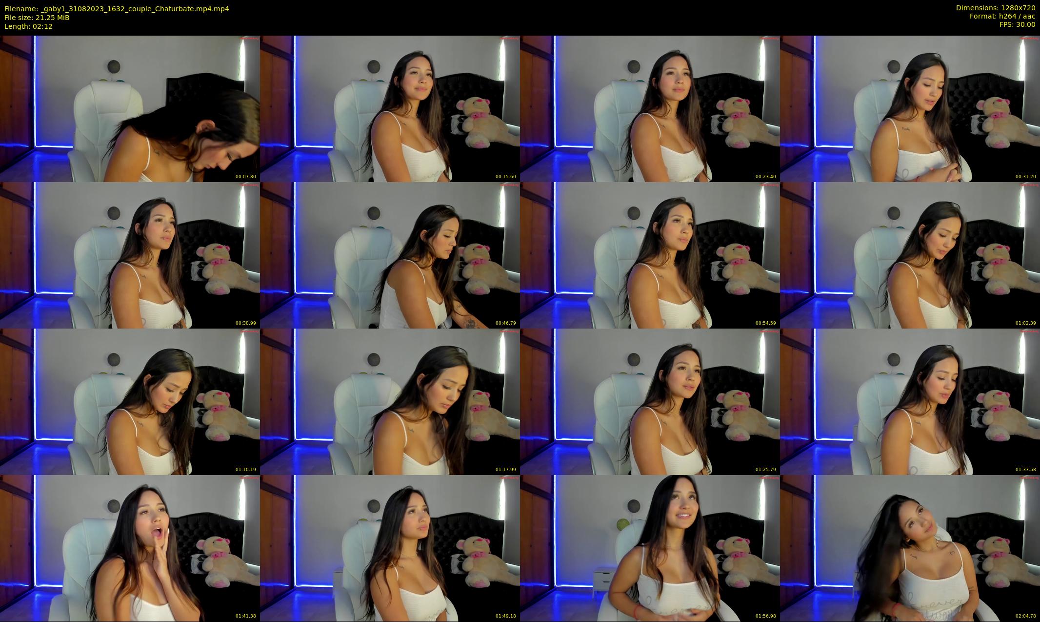 _gaby1 — 3 minute Chaturbate female cam show recording, 720p, Aug 31, 2023