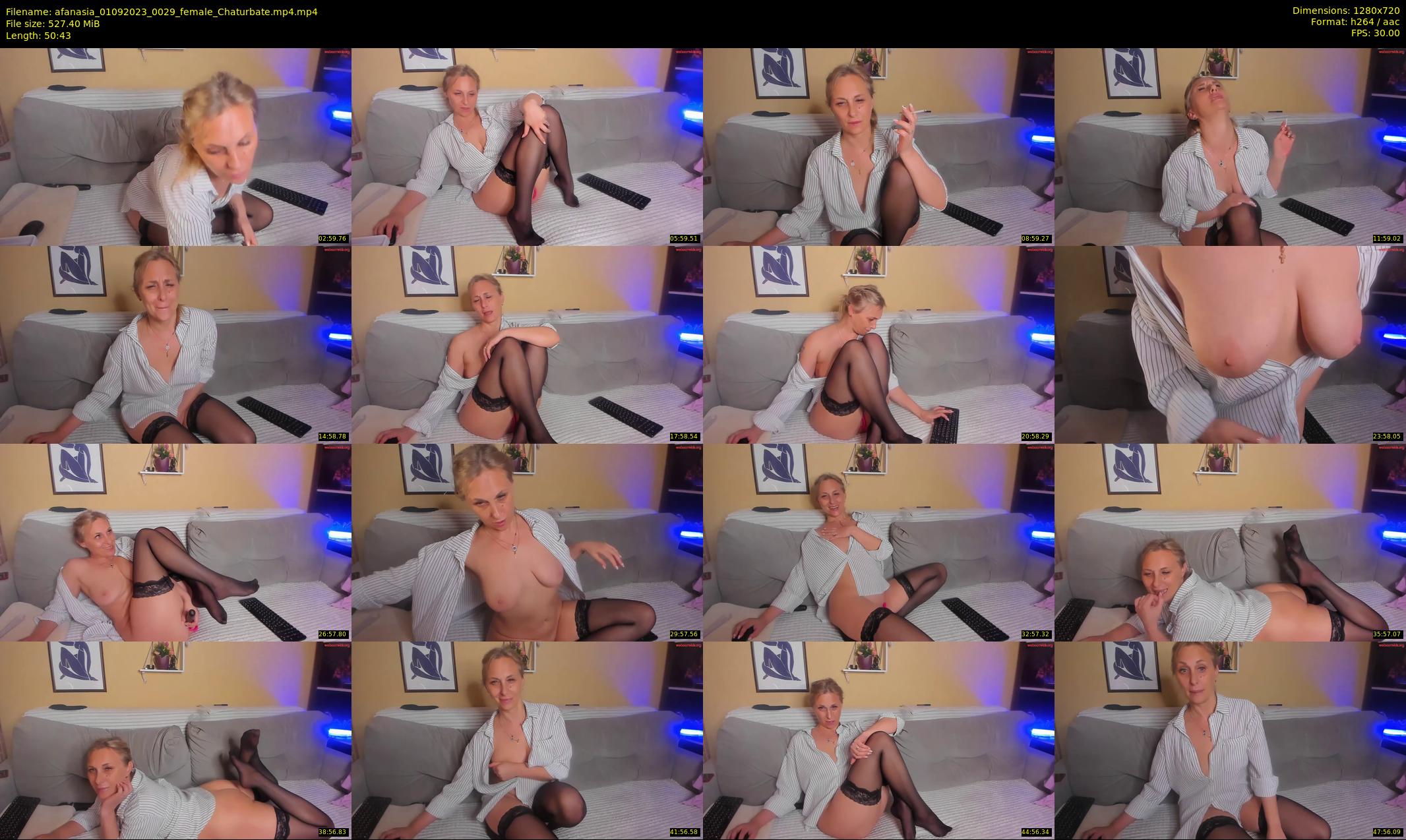 afanasia — 51 minute Chaturbate female cam show recording, 720p, Sep 1, 2023