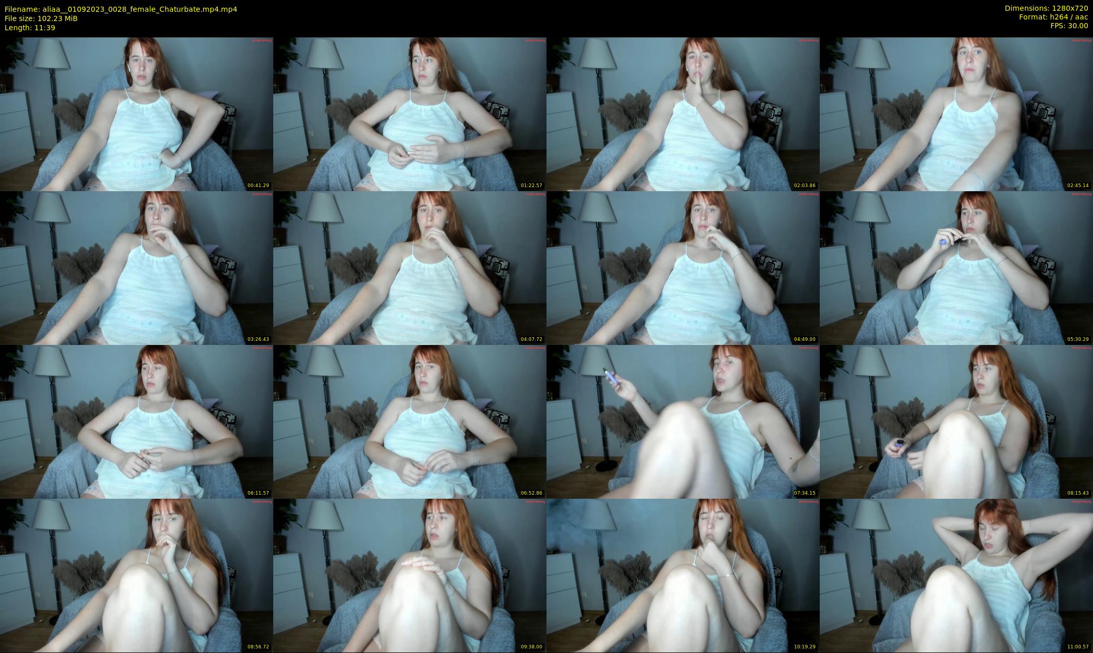 aliaa_ — 12 minute Chaturbate female cam show recording, 720p, Sep 1, 2023