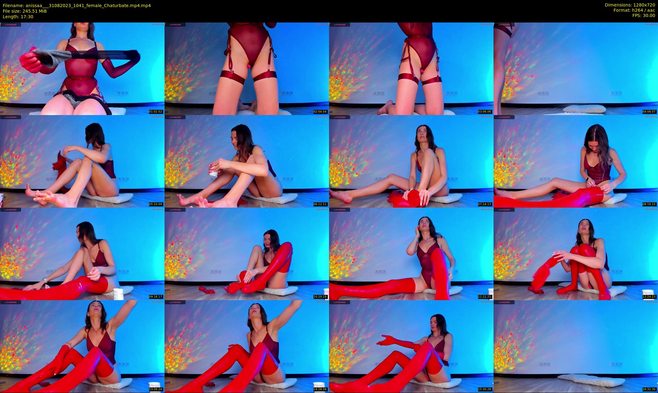 anissaa__ — 18 minute Chaturbate female cam show recording, 720p, Aug 31, 2023