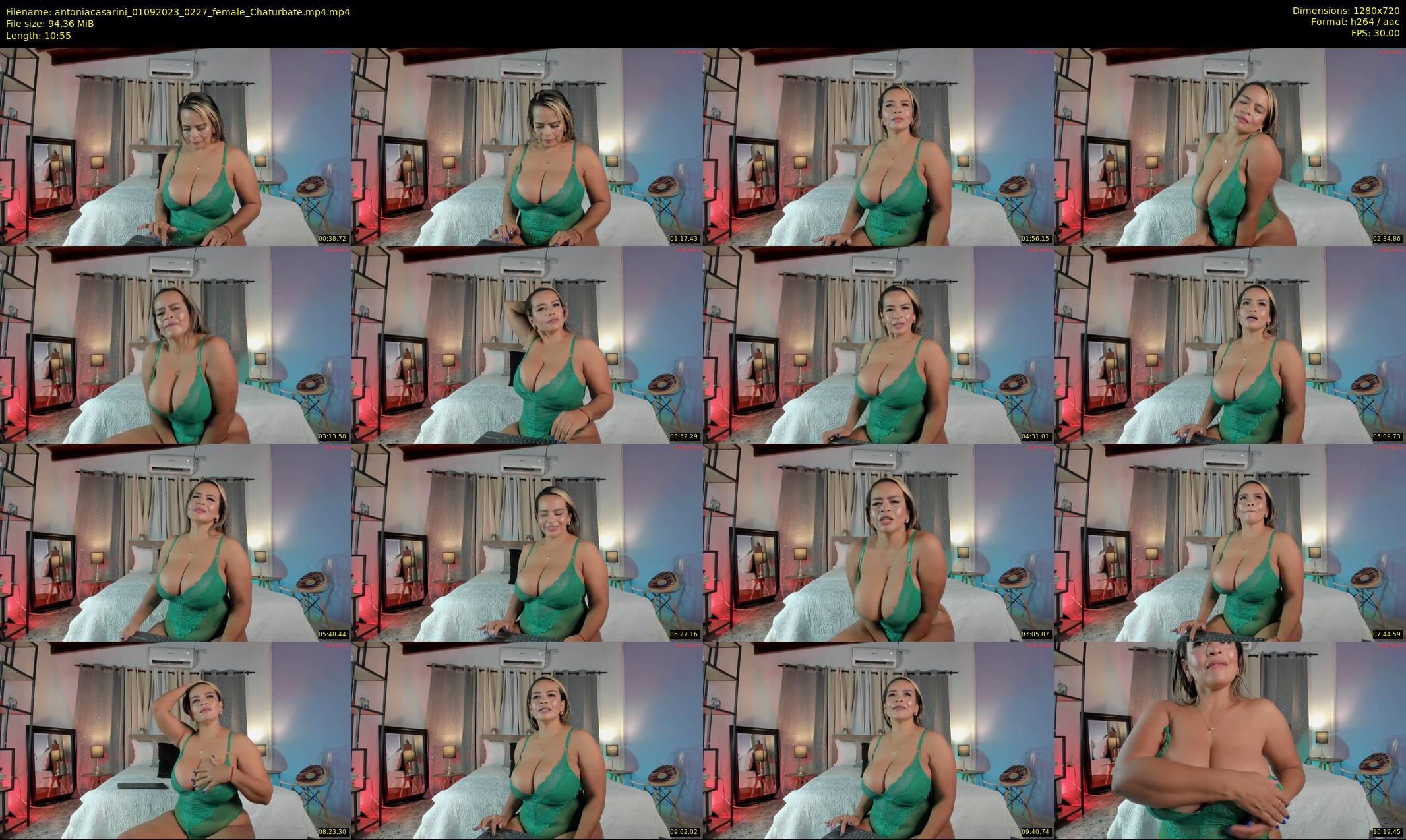 antoniacasarini — 11 minute Chaturbate female cam show recording, 720p, Sep 1, 2023