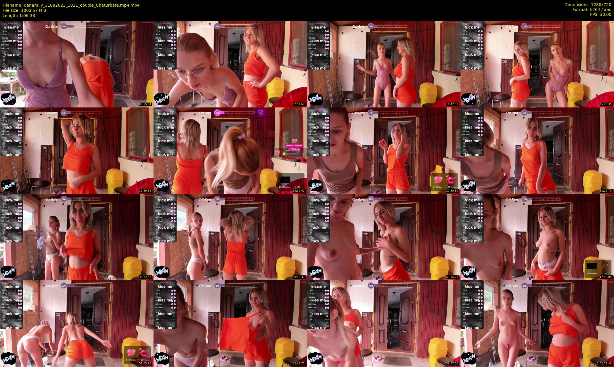 danamily — 67 minute Chaturbate female cam show recording, 720p, Aug 31, 2023