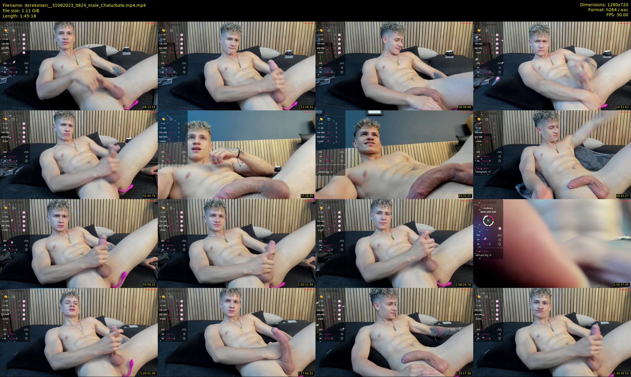 derekolsen_ — 106 minute Chaturbate male cam show recording, 720p, Aug 31, 2023
