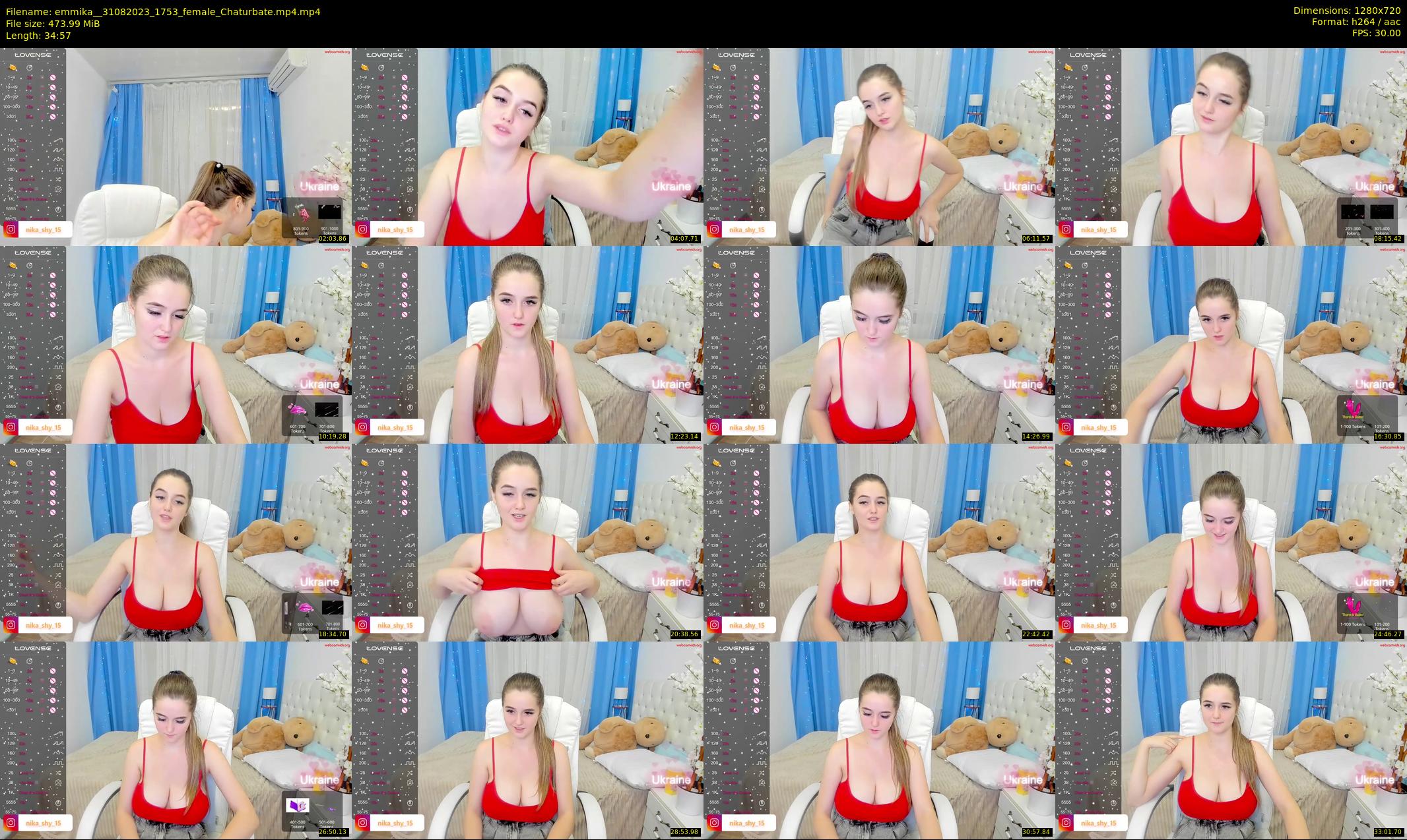 emmika_ — 35 minute Chaturbate female cam show recording, 720p, Aug 31, 2023